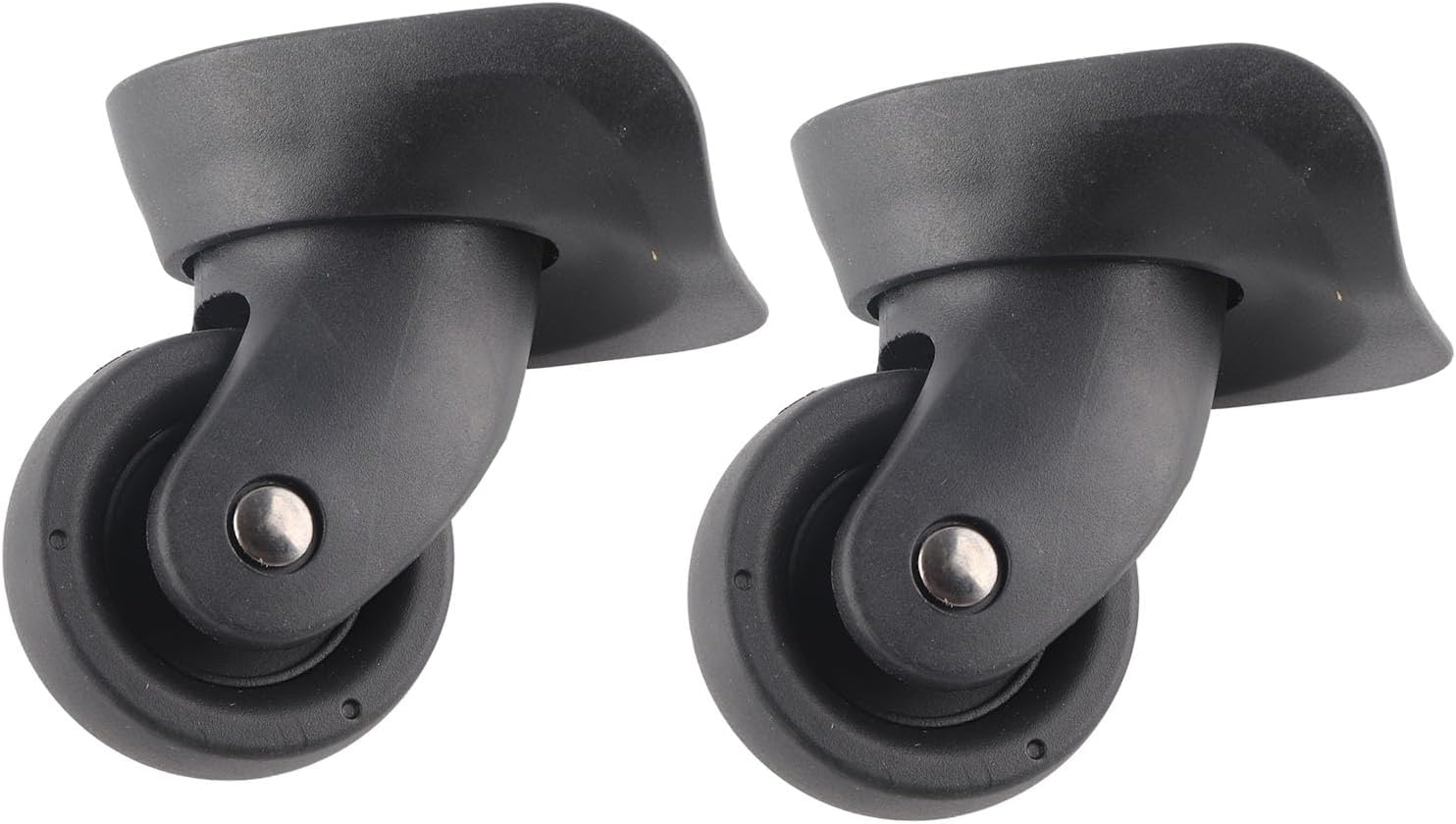 1 Pair A35 Luggage Mute Replacement Wheel, Suitcase Replacement Wheels, Swivel Suitcase Luggage Casters, Suitcase Trolley Wheel for Travel Suitcase Replacement image number 3