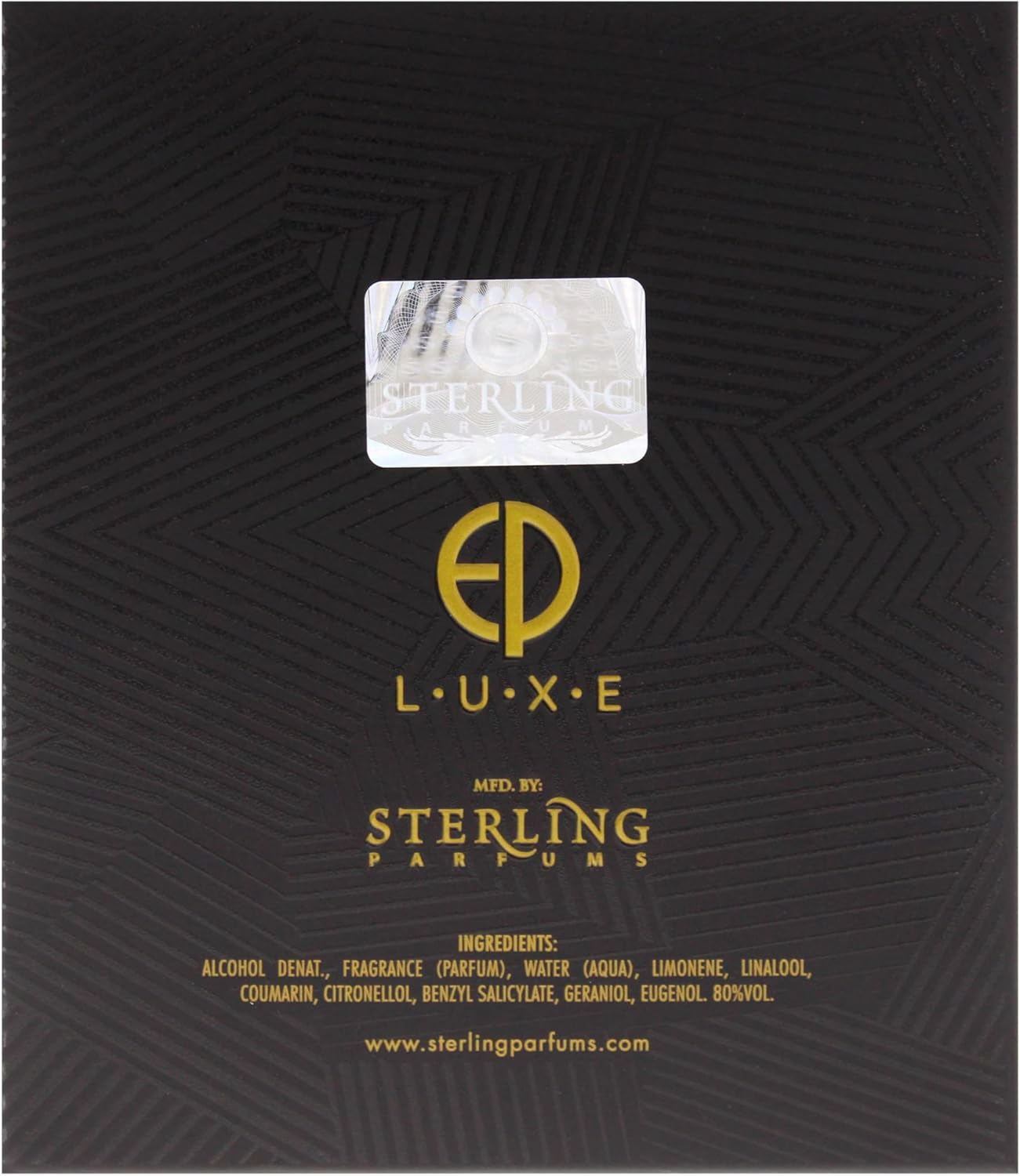 Luxe Absolute Black by Estiara for Men - 3.4 Oz EDP Spray image number 3