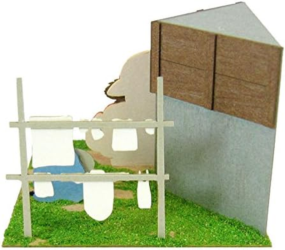 Sankei MP07-46 Studio Ghibli Mini My Neighbor Totoro Mikke, Small Totoro Mikke, Non-Scale, Papercraft, White image number 5
