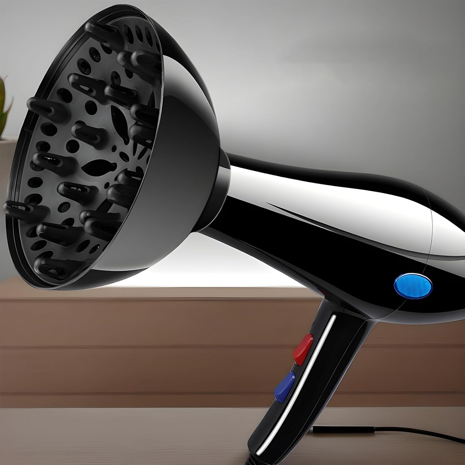 Hair Dryer Diffuser Attachment - Diffuser Head for Blow Dryer,Styling Accessories, Adjustable from 1.4-Inch to 2.6-Inch for Hairdressing Salon Home Travel College Dorm image number 3