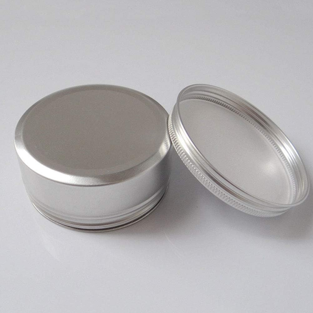 24Pcs Small Containers with Lids: 30Ml Aluminium Specimen Box - Travel Jars for Cosmetic Creams Lotion image number 1