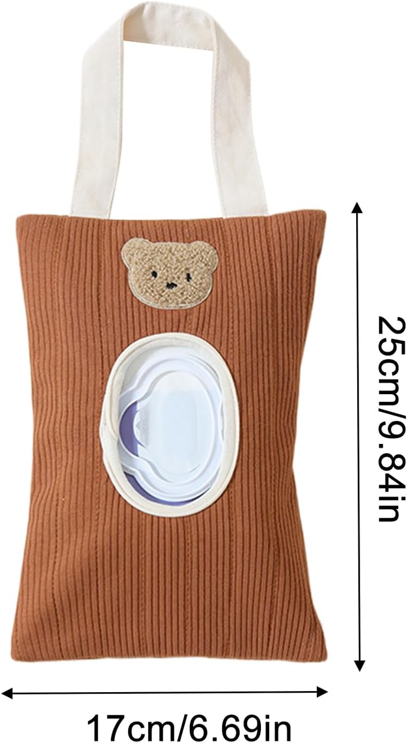 Refillable Wipes Container - Keeps Wipes Clean Dispenser,Portable Hangable Container Bag for Travel Organizing Storage Bathroom Wall Home Kitchen image number 6