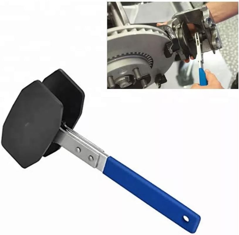 Ratchet Disc Brake Caliper Piston Spreader Separator Pad Press Install Tool with 360&deg; Ratchet for Twin and Quad Piston Calipers, 27X6Cm image number 1