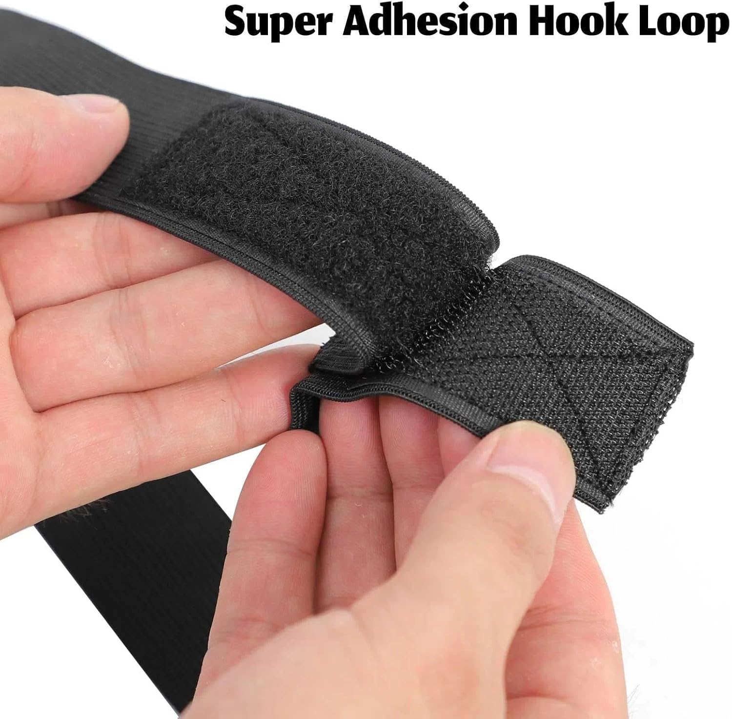 Wig Grip Elastic Band for Wigs, 2PCS Adjustable Wig Bands with Strong Hold, Black - SZTTY image number 5