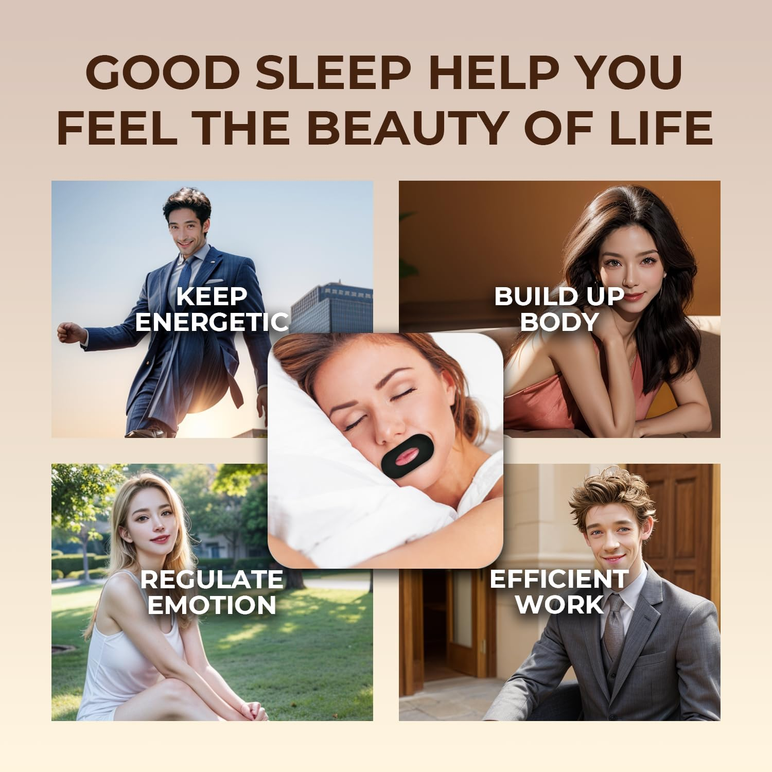 30Pcs Anti-Snoring Mouth Tape, Gentle Sleep Strips for Promoting Nasal Breath & Reducing Snoring, Hypoallergenic & Pain-Free Removal, Suitable for Sensitive Skin image number 2