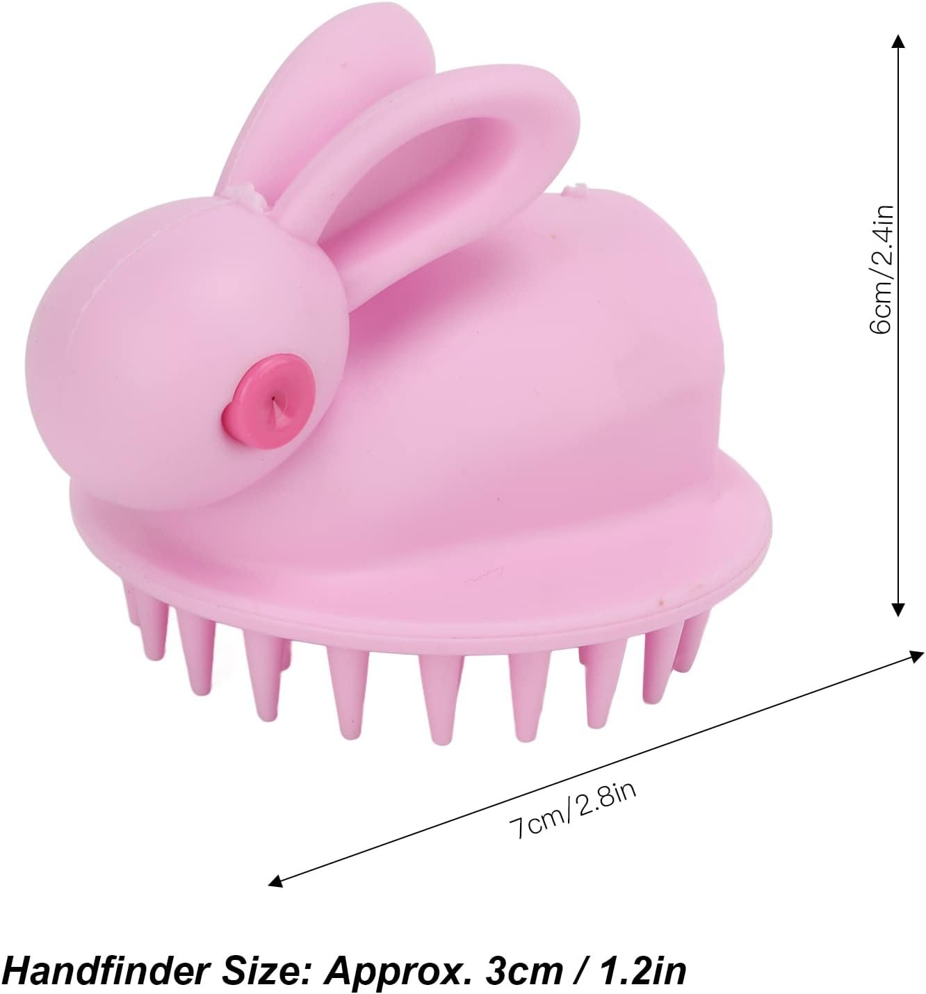 Dog Grooming Brush, Pet Shampoo Brush Dog Bath Grooming Shedding Brush, Multifunctional Pet Massage Brush for Short Long Haired Dogs and Cats image number 3