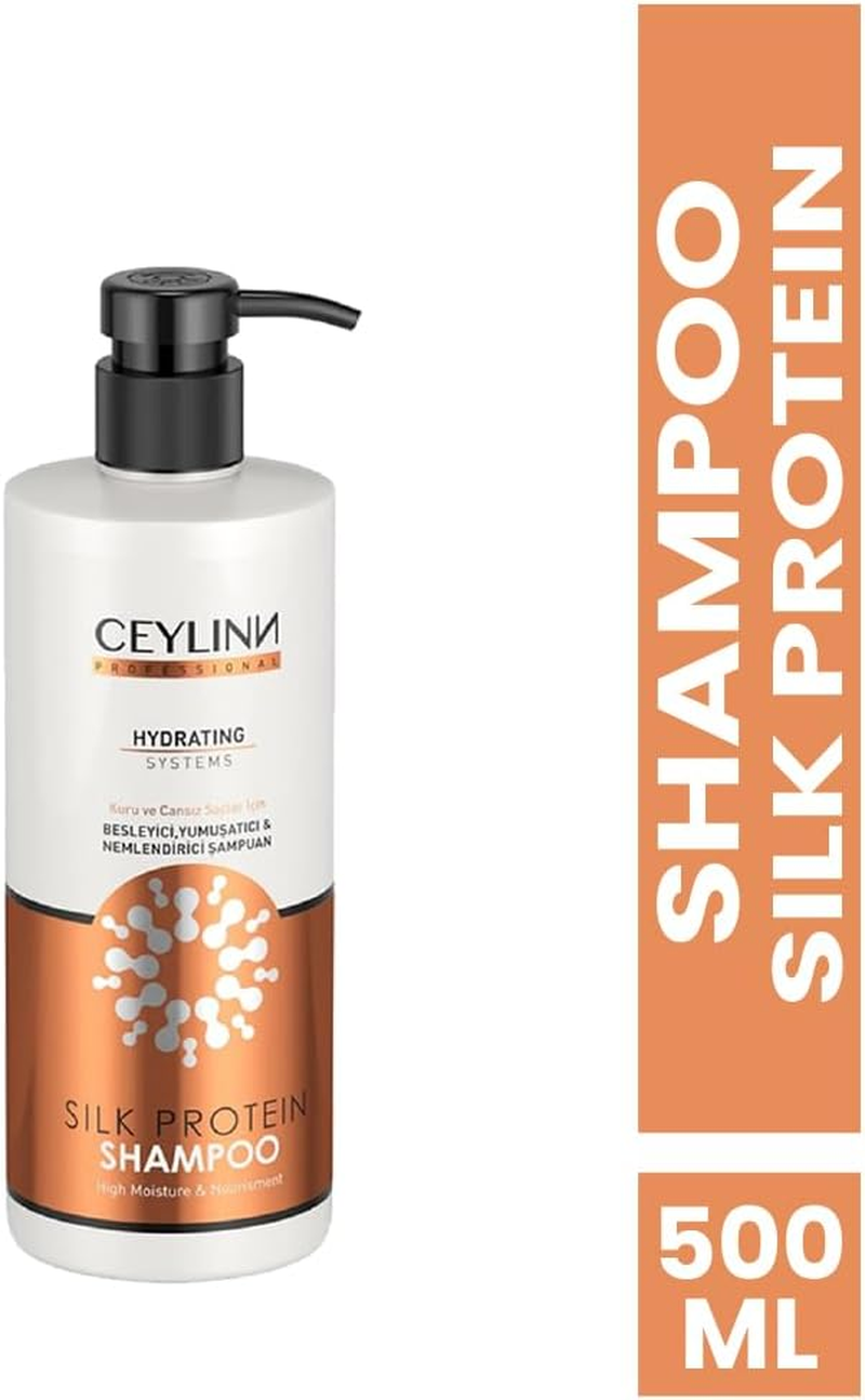 Ceylinn Silk Protein Shampoo 500Ml image number 5