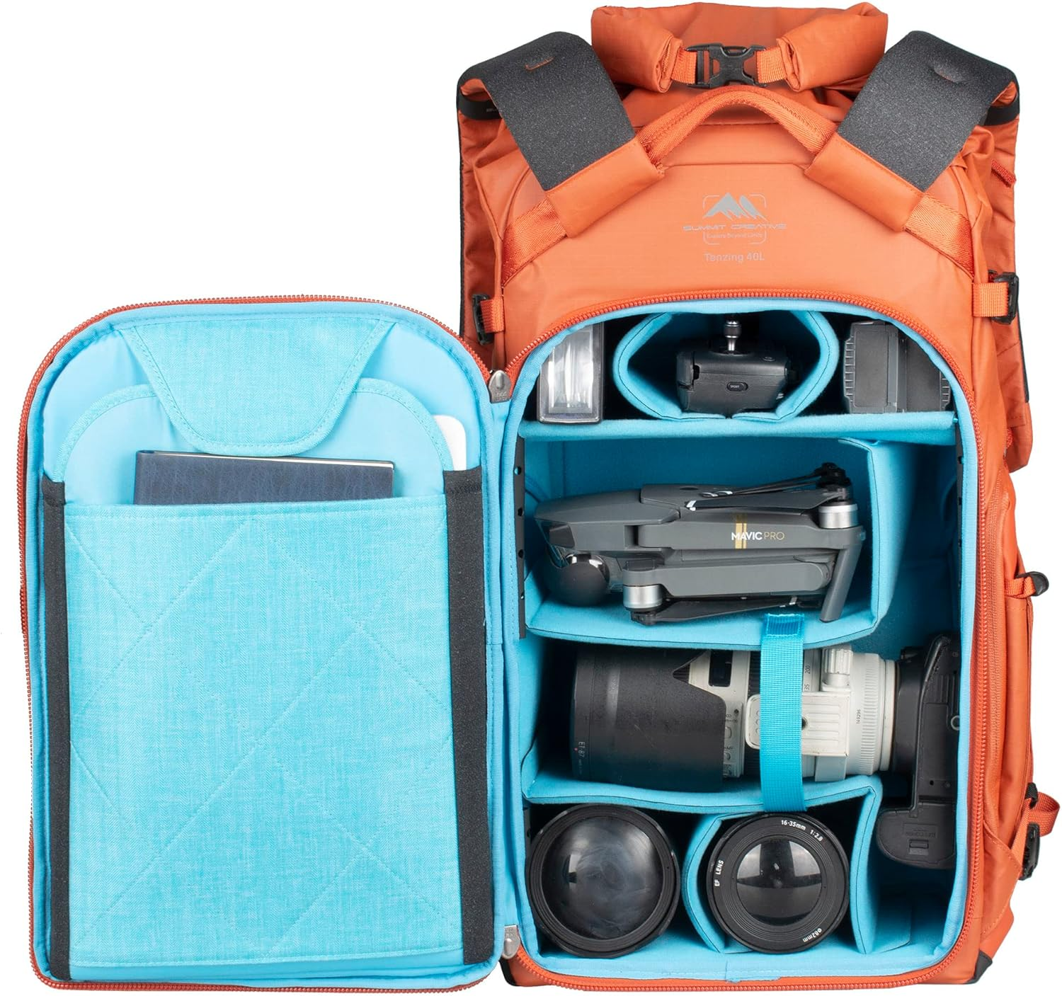 Summit Creative Tenzing Roll-Top Camera Backpack image number 5