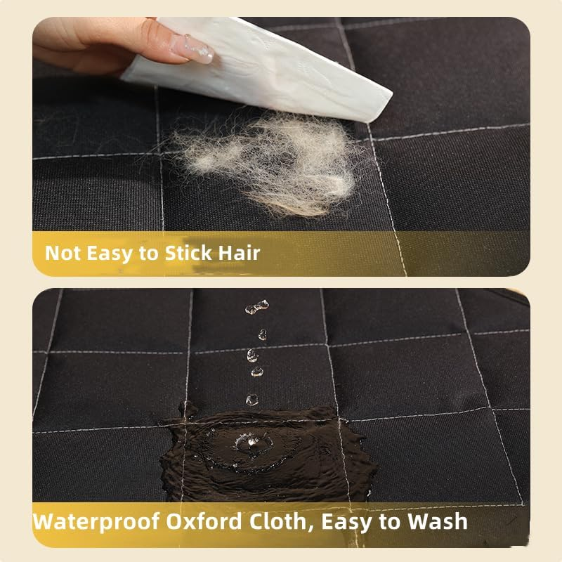 Waterproof Pet Blanket, Dog Blanket for on the Go, Travel Blanket, Restaurant Blanket to Take with You with Bag, Waterproof Outdoor/Indoor Dog Mat, 120 X 90 Cm image number 4