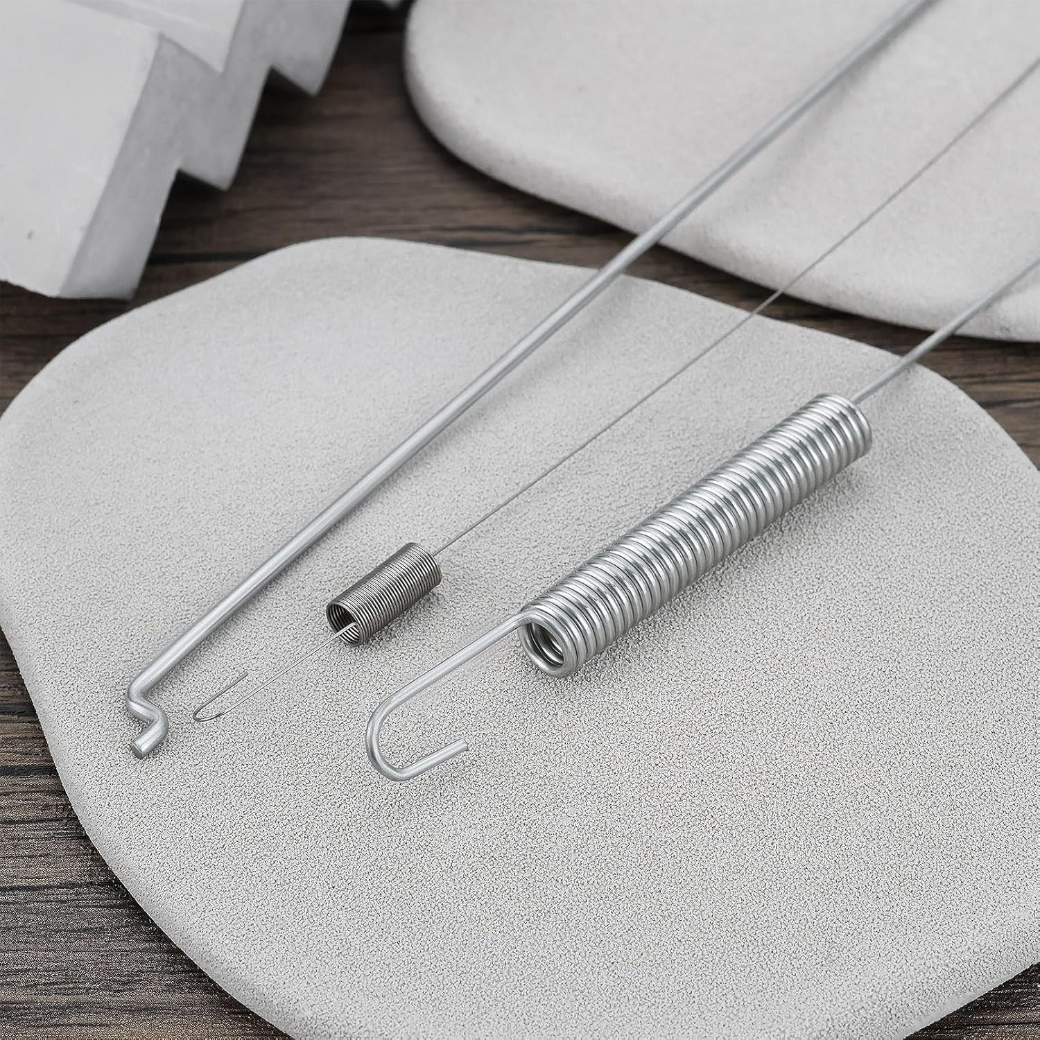 2 Set Governor Link Rod Return Spring Compatible with Honda GX390 GX340 11HP 13HP Engines for Lawnmowers Generators image number 6