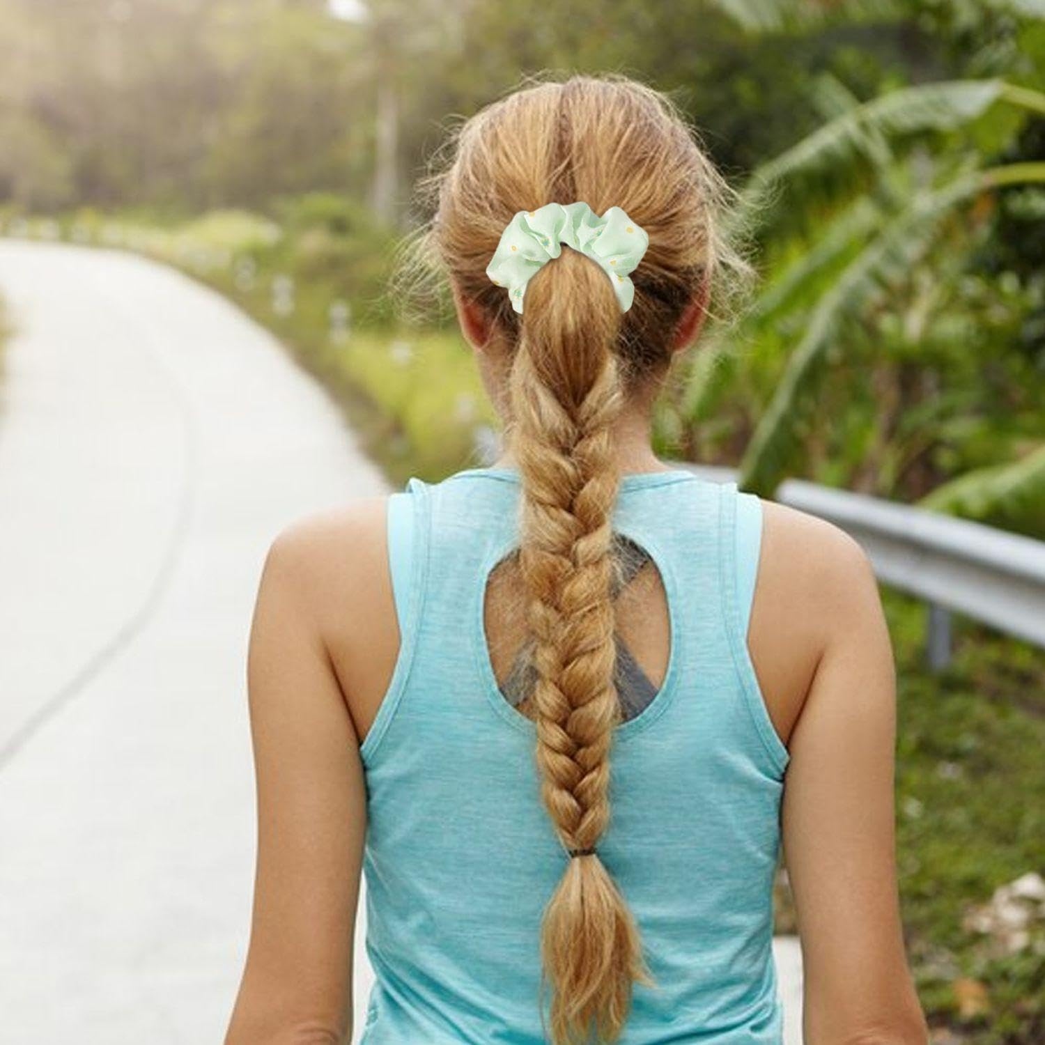 Pack of 10 for Women'S Hair Rings, Cute Hair Rings, Elastic Hair Rings, Ponytail Hair Rings, Hairstyle Design Accessories.