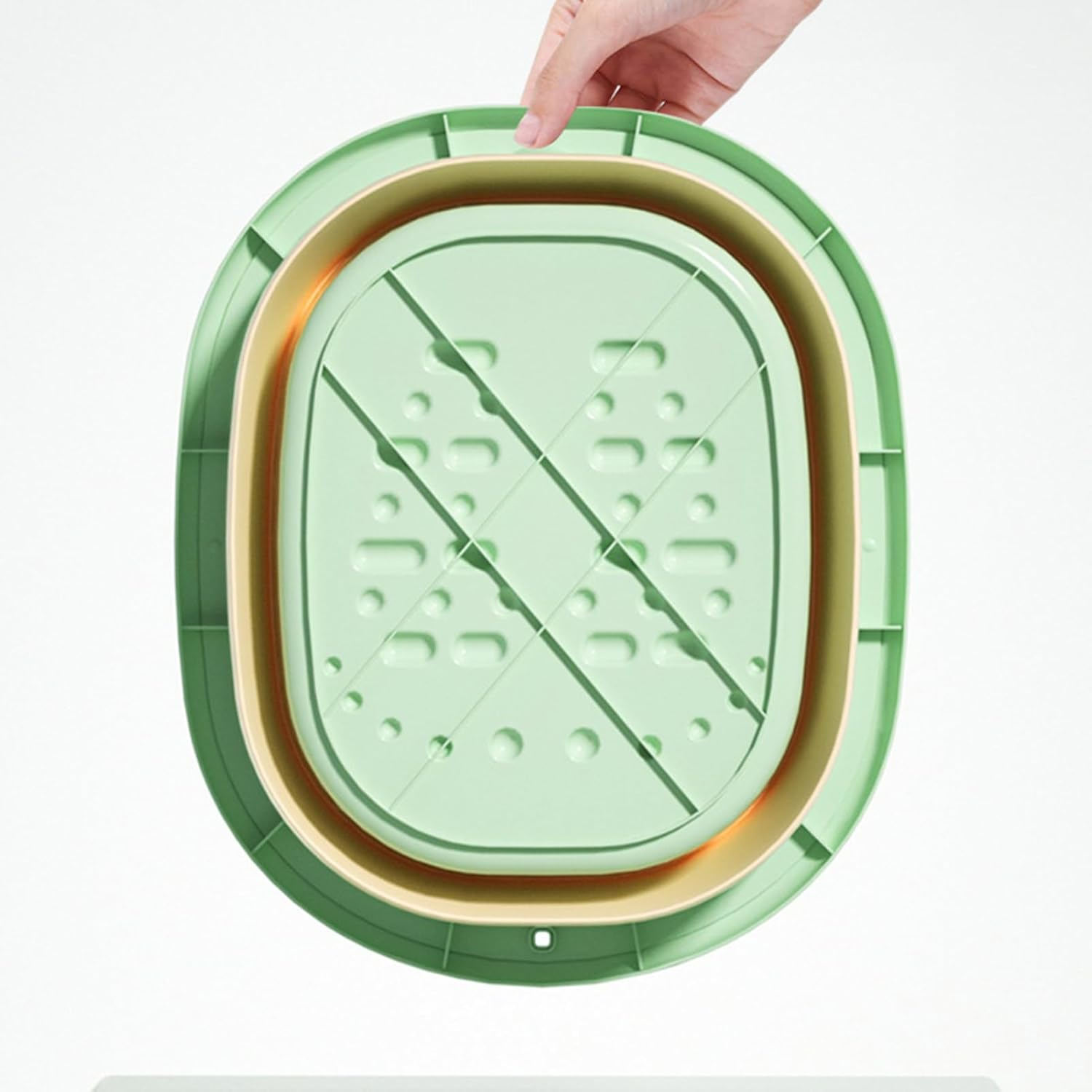 Foot Bucket for Soaking Feet - Portable Foot Bath Basin - Foot Bath Soak Tub with Heat Preservation to Relieve Discomfort Buniq image number 3