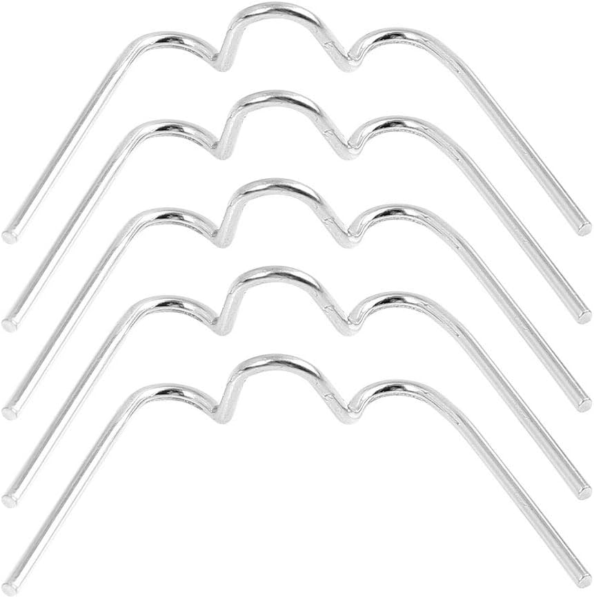 Uxcell Universal Replacement Motorcycle Fastener Spring Clip for round Headlight 5Pcs image number 2