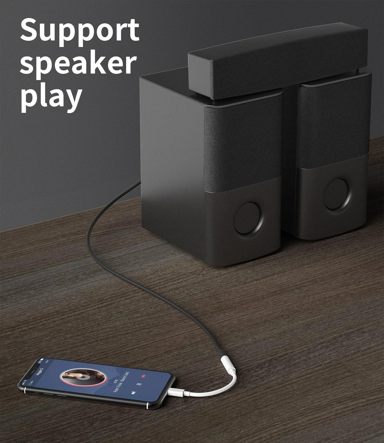 Lightning to 3.5Mm Headphone Jack Adapter(2 Pack)For Iphone 14 13 Pro AUX Audio Cable for Apple MFI Certified Adaptor Earphone Earbuds Connector for Ipad Dongle Car Headset Auxiliary Cord Accessories image number 2