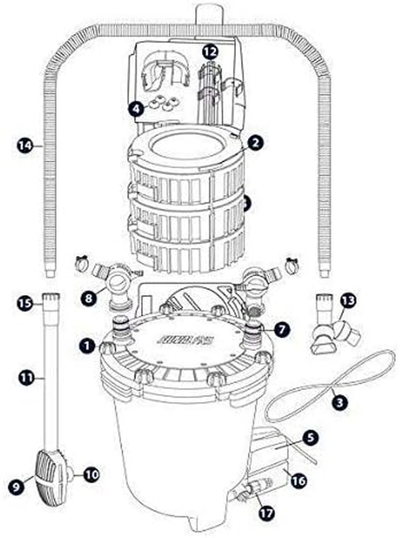 Fluval Hagen FX6 Lid Fastener image number 2