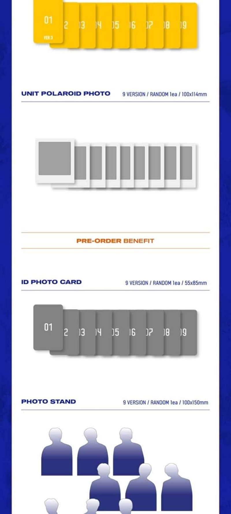 Cravity Season3. Hideout: Be Our Voice Version.3 Cd+132P Photobook+1P Sticker+1P Polaroid+Message Photocard Set+Tracking Kpop Sealed image number 5