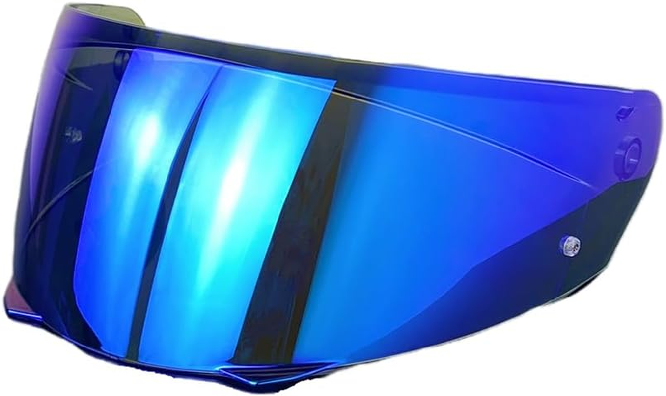 BSTOP HJ-33 Helmet Visor for HJC I90 Shield Replacement Uv Protected Faceshield Helmet Accessories (Revo Deep Red-Day Useonly)