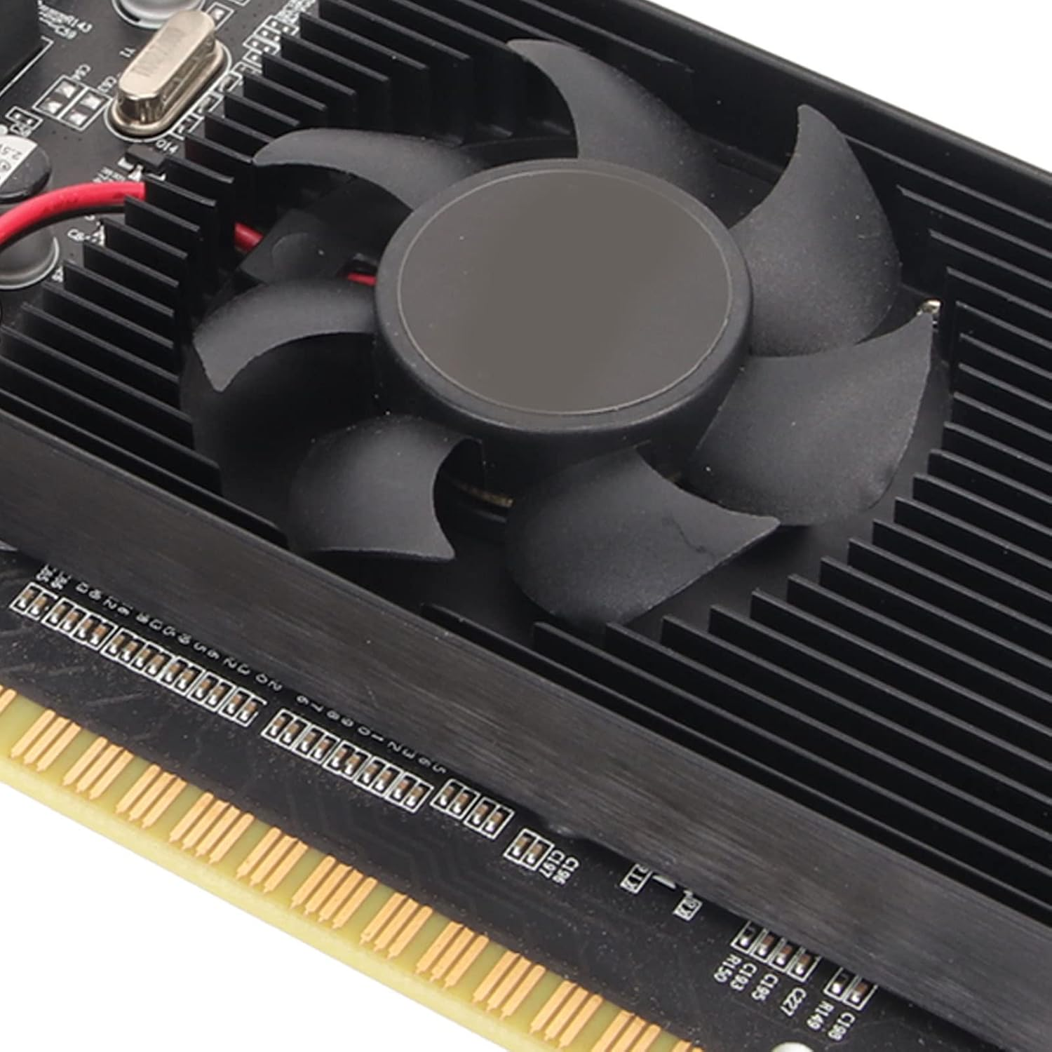 Computer Graphics Cards, GT210 1G DDR3 64 Bit Desktop PC Graphics Card with Cooling Fan, Support VGA DVI HDMI PCI Express 2.0 X 16 Directx10.1 Gt218/40Nm Graphics Card for Gaming image number 2