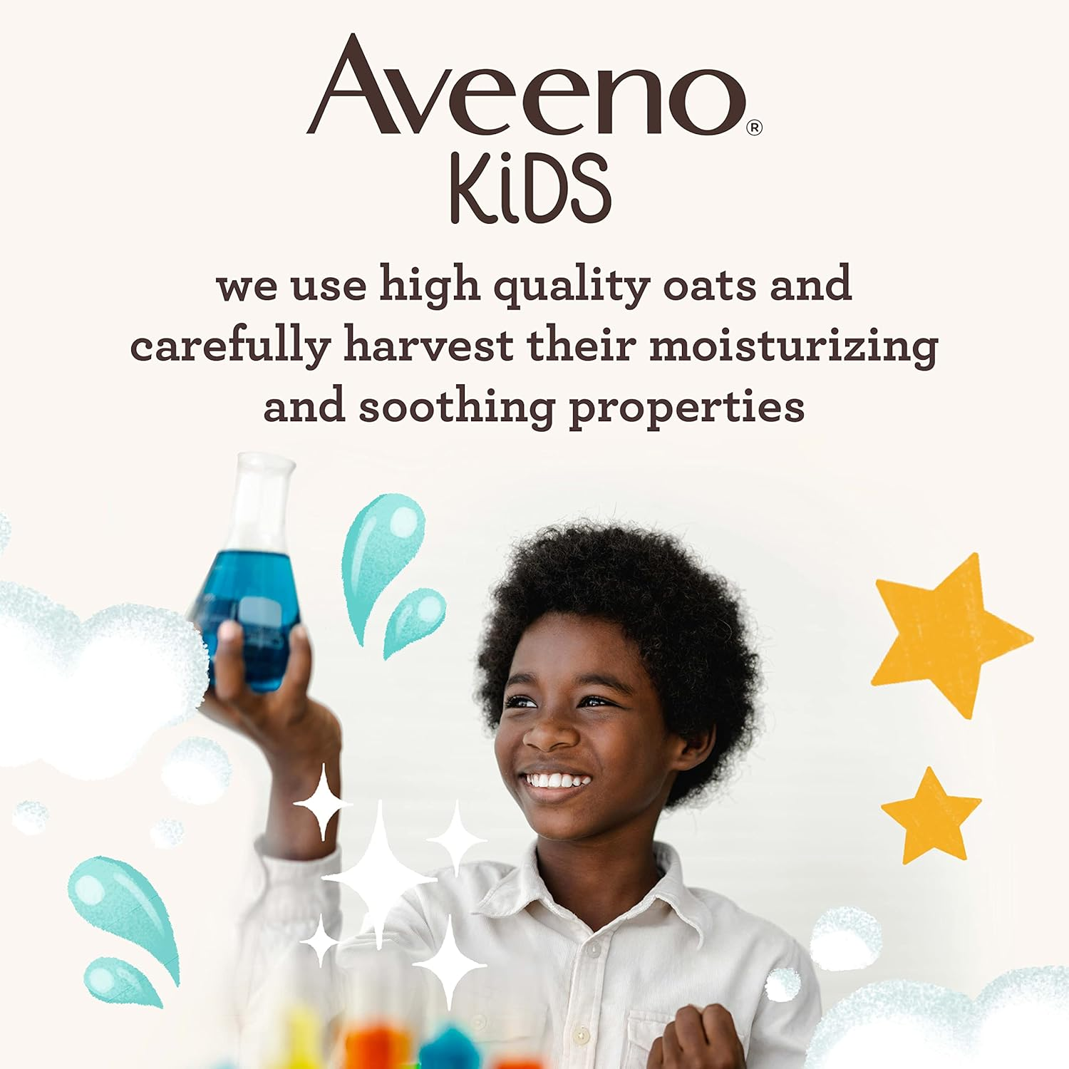 Aveeno Kids 2-In-1 Hydrating Shampoo & Conditioner, Gently Cleanses, Conditions & Detangles Kids Hair, with Oat Extract, for Sensitive Skin & Scalp, Hypoallergenic, 3 Pack, 12 Fl. Oz image number 2