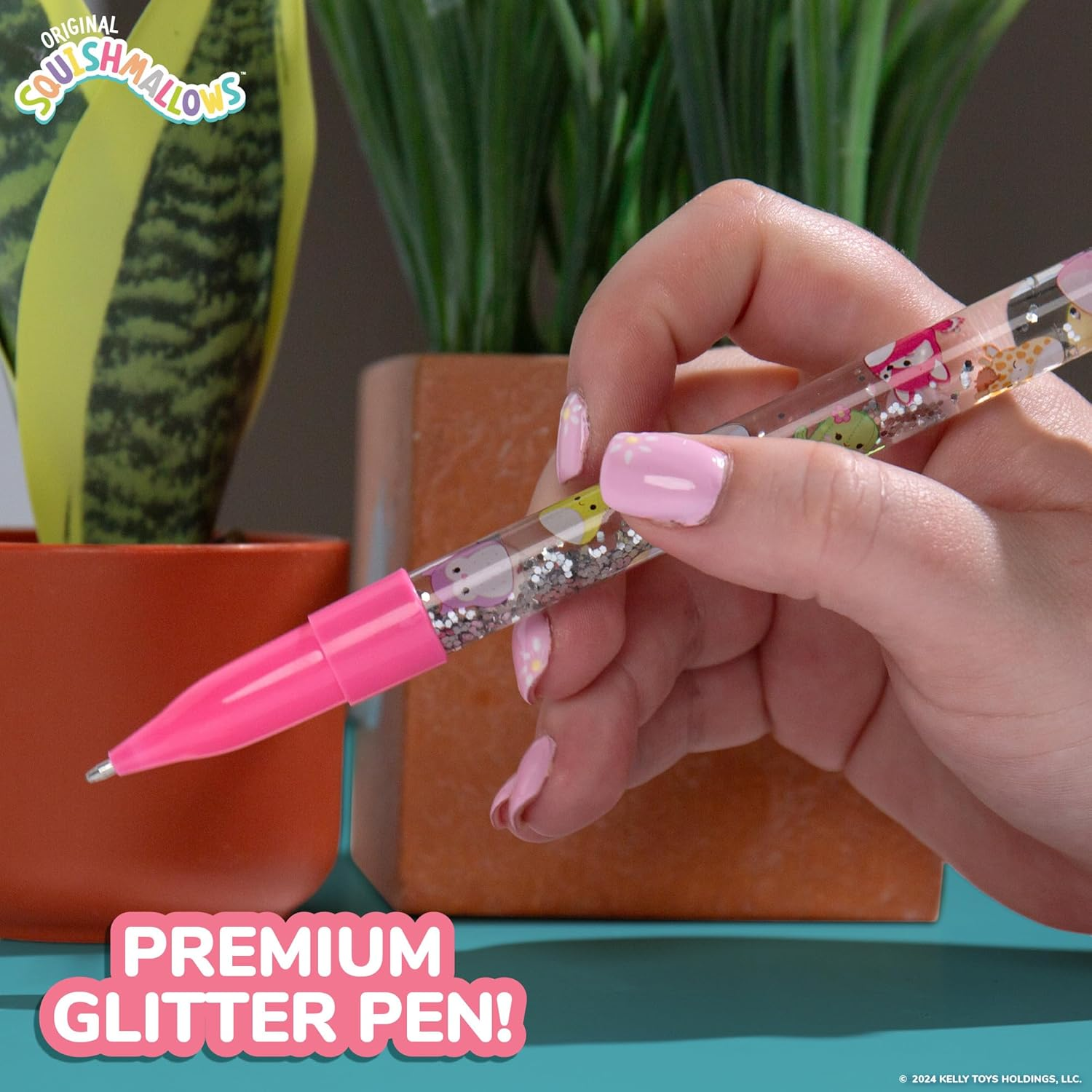 Original Squishmallows Sketchbook, over 20 Stationery Supplies, Features Squishmallows Scrapbook Stickers, Cam the Cat Fidget Toy, Drawing Paper, Great Kids Craft, Coloring Books for Kids Ages 4-8 image number 4