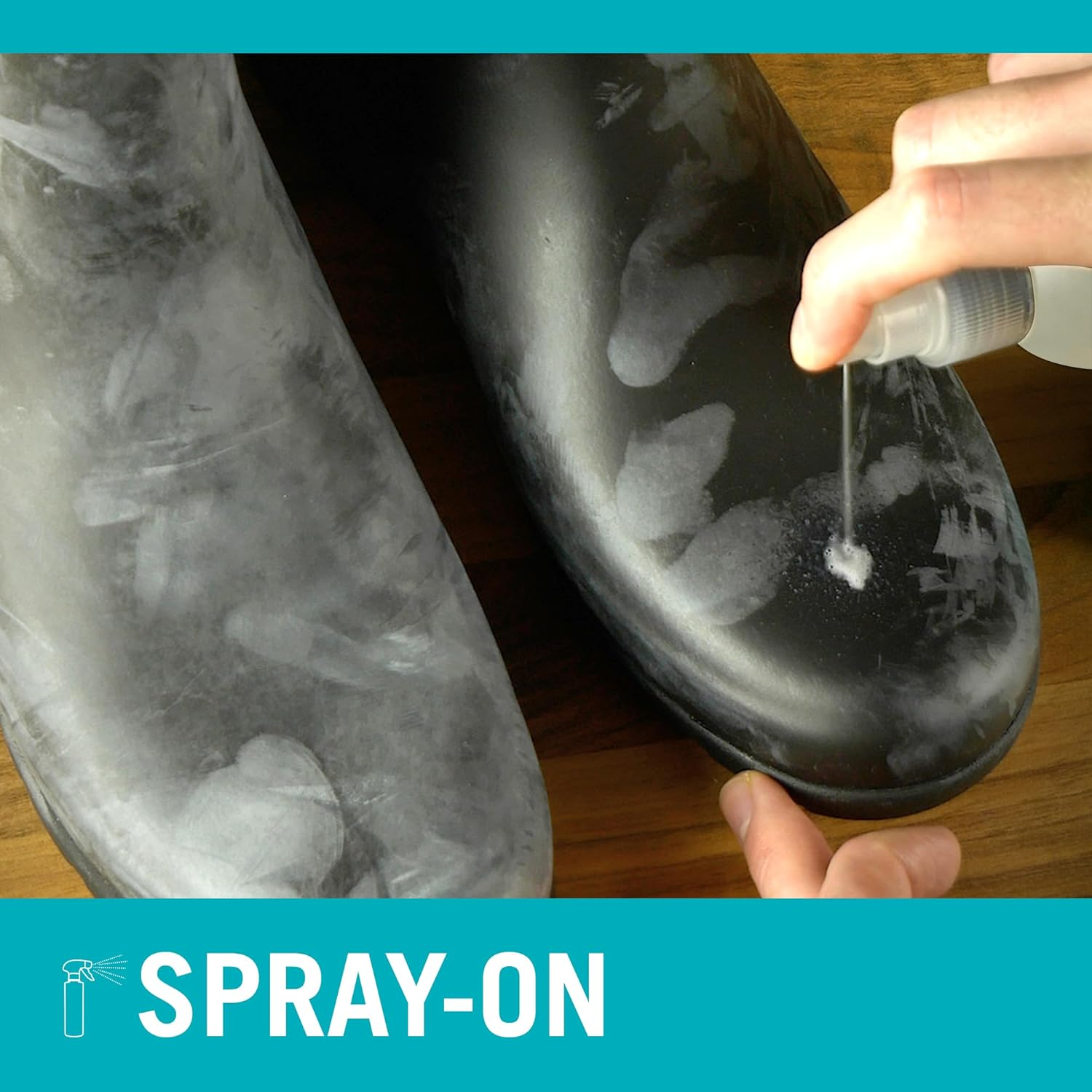 Grangers Rubber Boot Care | 150Ml | Restores the Shine and Removes Blooming on Rubber Boots image number 1