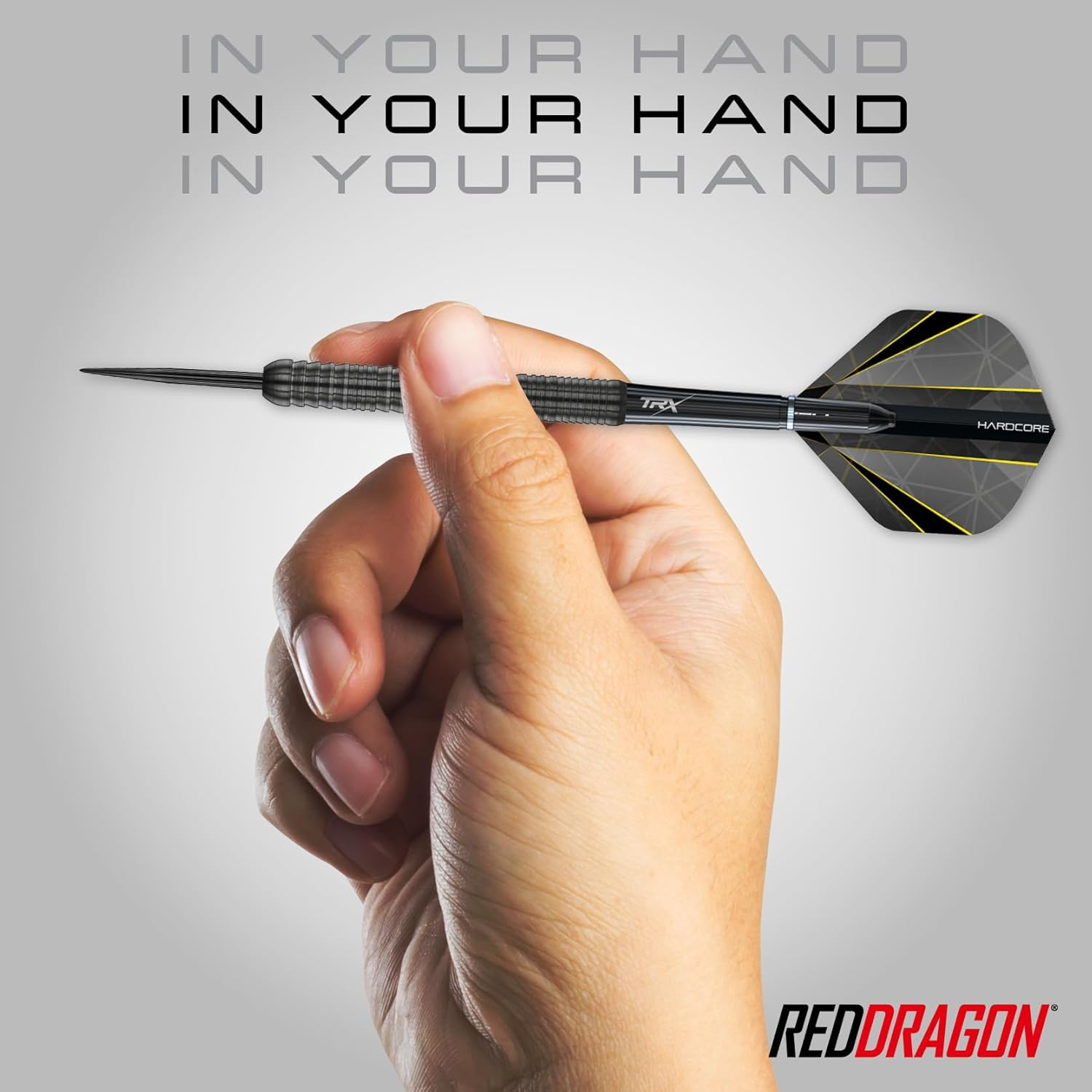 RED DRAGON Darts - Seren Onyx 1 22G - 90% Tungsten Professional Steel Tip Dart Set with Dart Flights and Dart Shafts