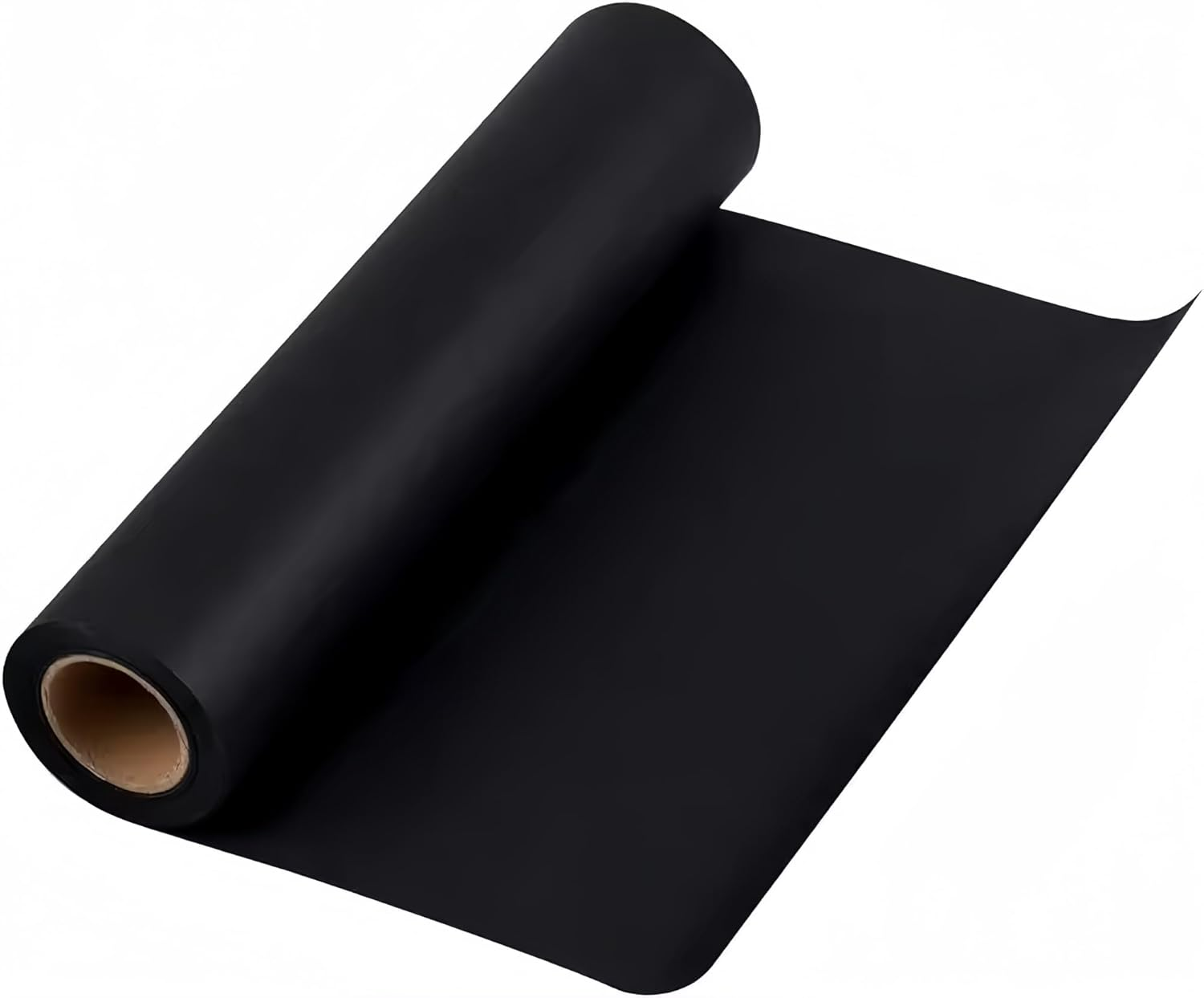 ZCOINS Black Paper Rolls 1.25 X 32.8Ft/ 38Cm X 10M Recycled Paper for Wrapping, Packing, Drawing, Moving, Gift Wrapping, DIY Arts Crafts Supplies, Table Liners