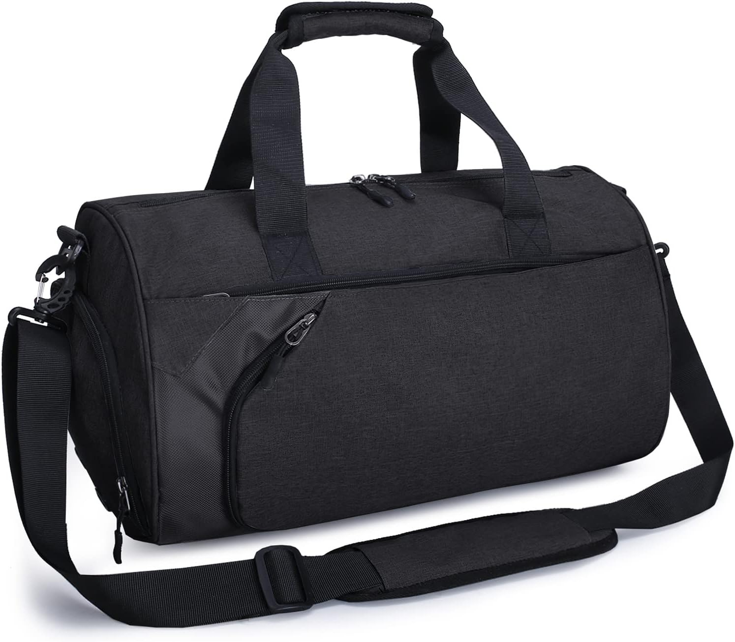 Duffle Bag for Men Women 40L Waterproof Sport Duffels Bags Gym Travel Bag with Shoes Compartment Weekender Overnight Bags Lightweight Carry on Bag with Wet Pocket,Navy