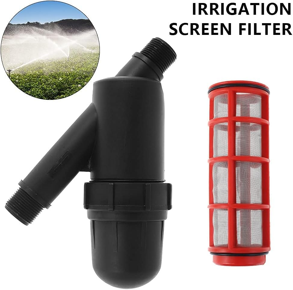 3/4 Inch Screen Irrigation Filter,Stainless Steel Screen Inline Filter, Mesh Conditioning Strainer,Drip Irrigationtank Pool Pump,For Garden Greenhouse Agricultural Drip image number 3