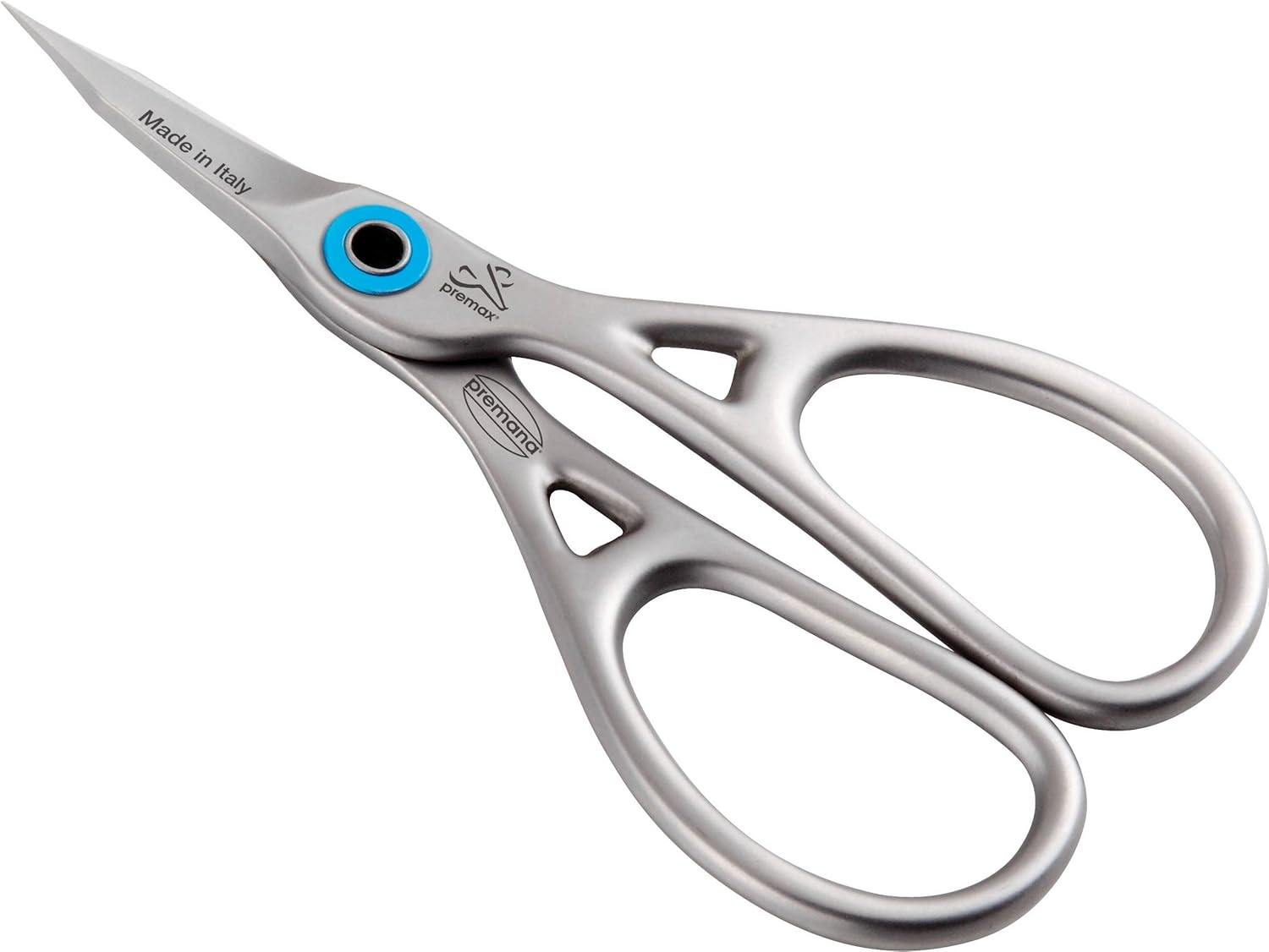 Ring Lock Manicure Scissors with Large Finger Holes, Stainless, for Cutting Nails and Cuticles, Length 9.5 Cm image number 5