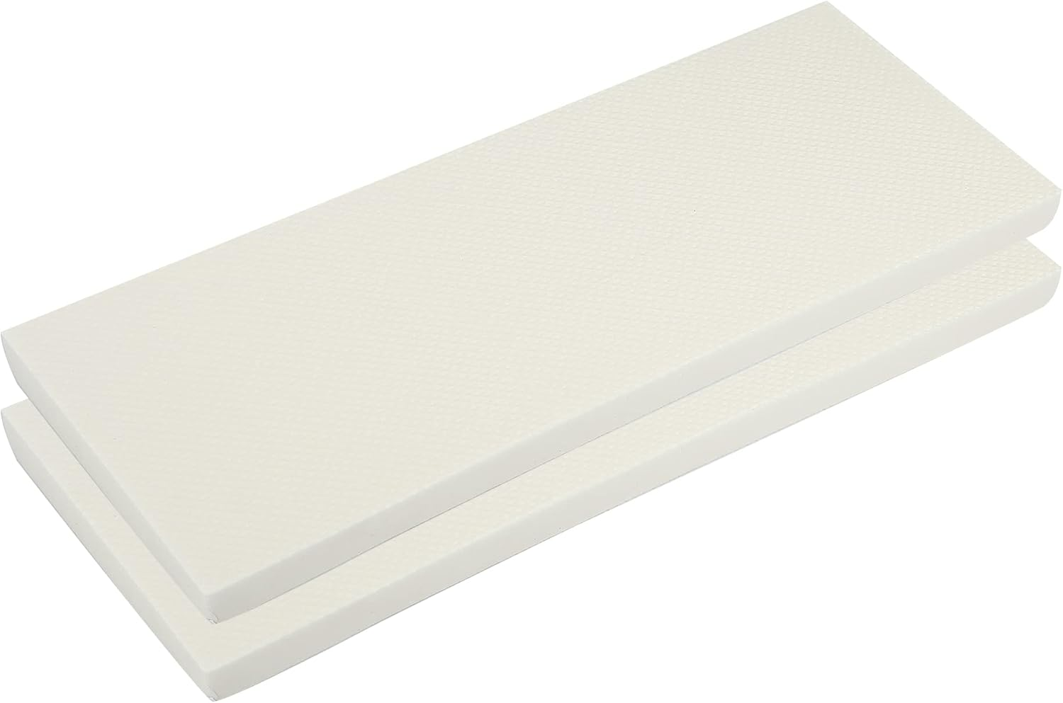 X AUTOHAUX 400X150X20Mm 2Pcs Car Garage Wall Guard Door Bumper Protector anti Collision Water Resistance EVA White image number 5