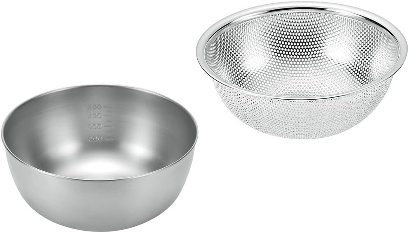 Yokoyama ETF-600 Tsubame No Takumi Stainless Steel Bowl, 8.3 Inches (21 Cm) & Punching Bowl, 8.3 Inches (21 Cm), Silver