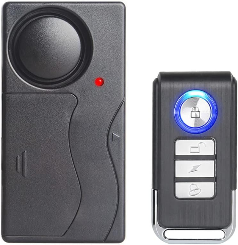 Lancoon 2 Packs Anti-Theft Vibration Alarm, 110Db Loud Sensitivity Adjustable Motion Sensor Burglar Safety System for Door Window Bike Motorcycle Motorhome image number 4