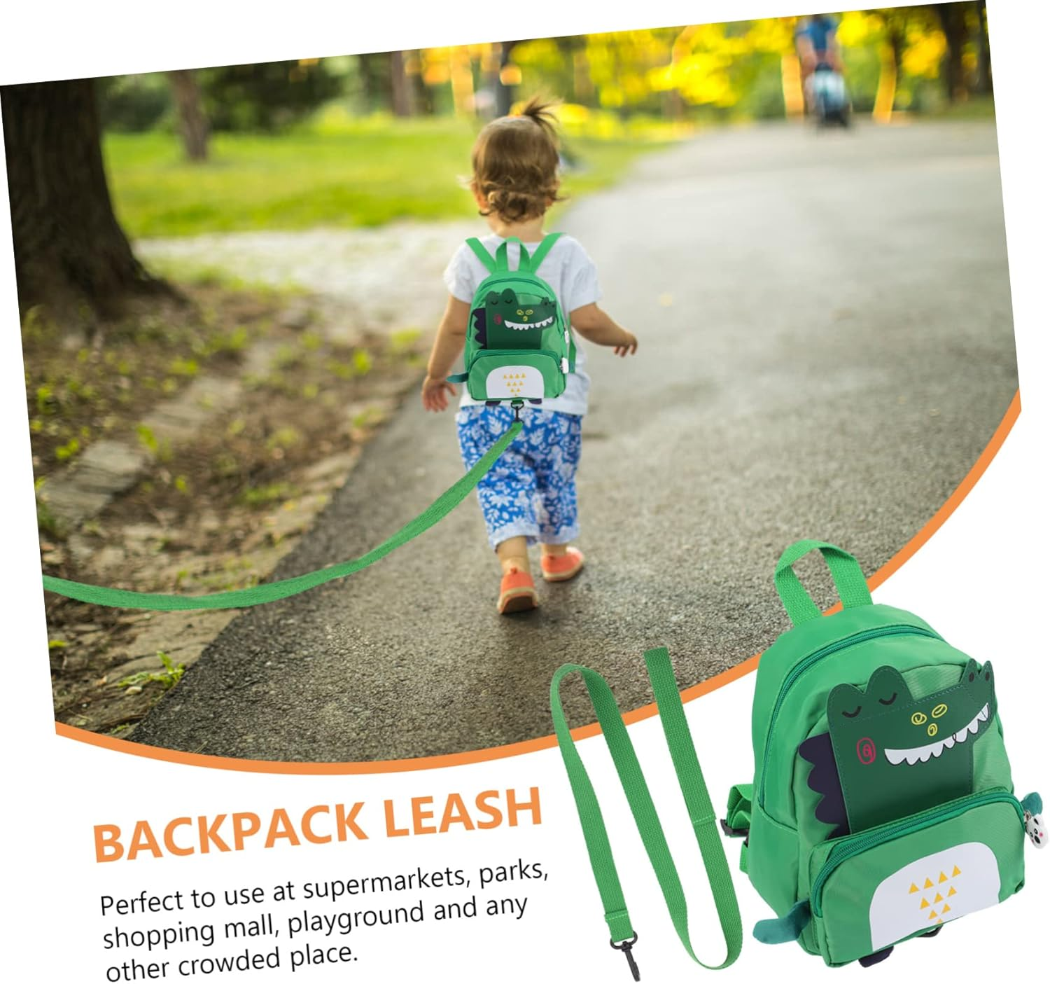 MERRYHAPY Anti-Lost Bag Cartoon Backpack Cute Backpack Kids Leash Kid Leash for Kids for Kids Es Child Es Bags Toddler Nylon Boy image number 6