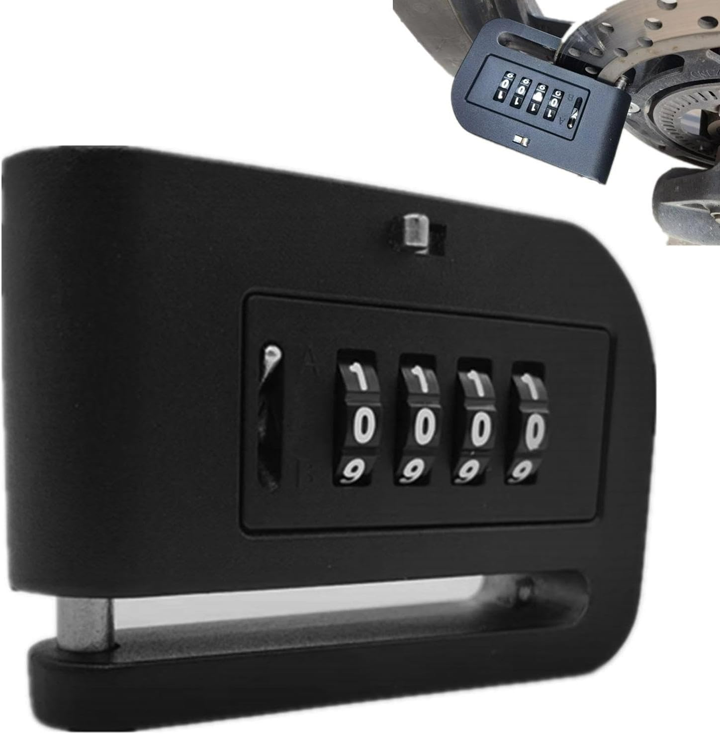 Motorcycle Disc Brake Lock | Anti-Theft Motorcycle Disc Brake Lock,Waterproof Electric Scooter Lock, Anti-Rust Scooter Lock for Travel image number 6