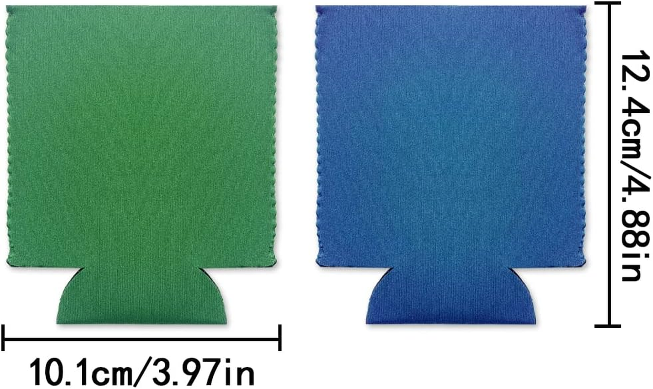 NILLOS Insulator Can Cooler Sleeve, 6 Pcs Neoprene Beer Coolers for Wedding, Bachelorette Party, Custom DIY Projects (6 Colors) image number 4