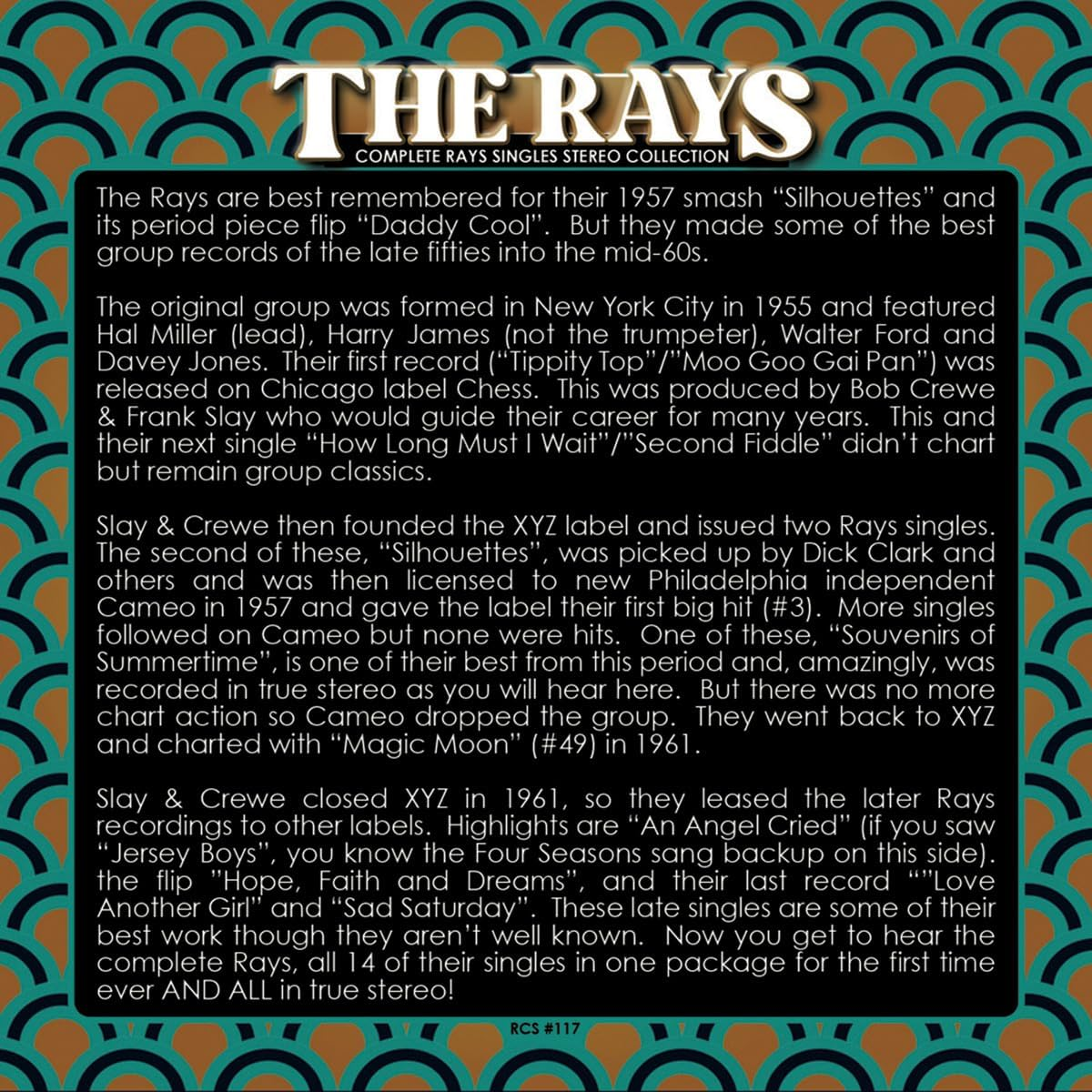 Complete Rays Singles Stereo Collection image number 1