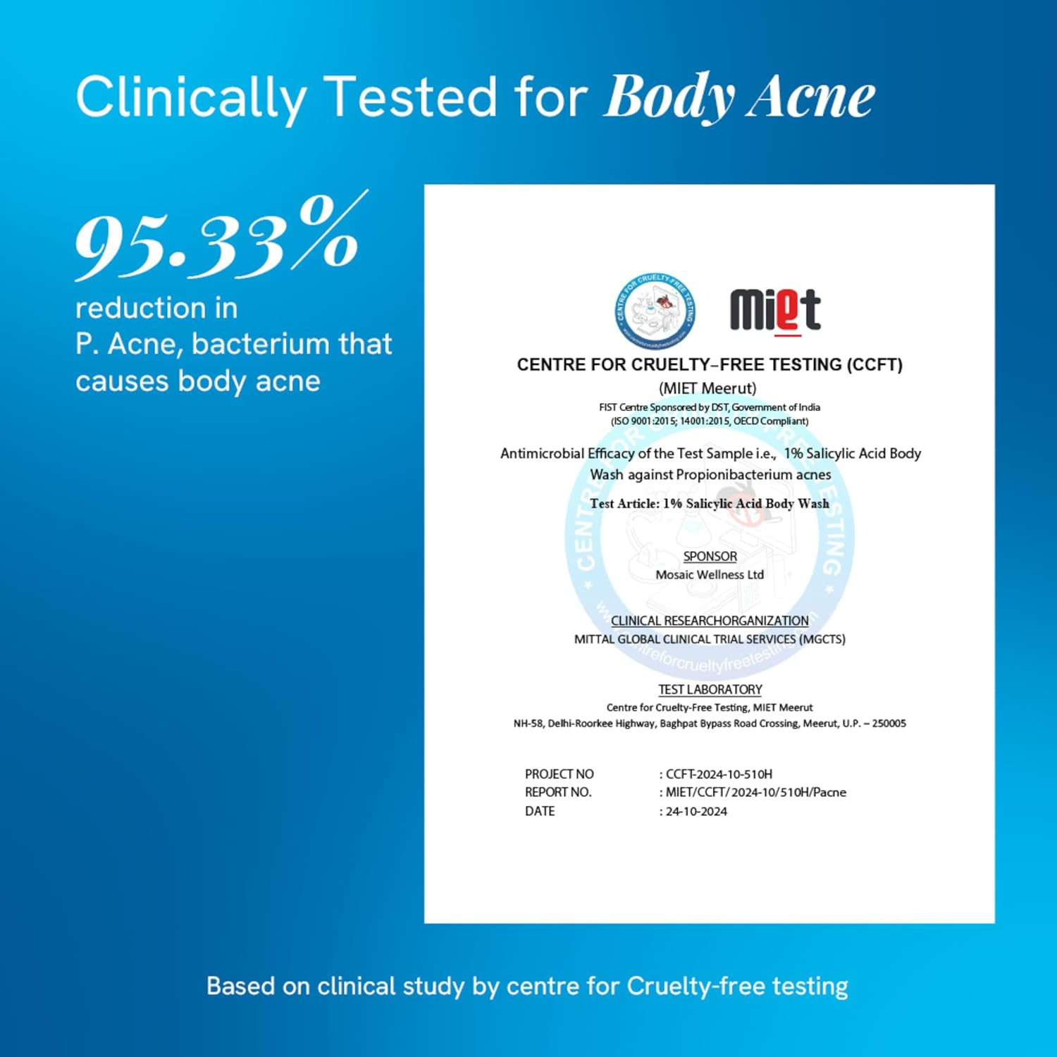 Be Bodywise 1% Salicylic Acid Body Wash 700Ml | Prevents Body Acne, Bumpy Skin, Exfoliates & Deep Cleanses Skin | Paraben & SLS Free | Suitable for All Skin Types | Body Shower Gel image number 6