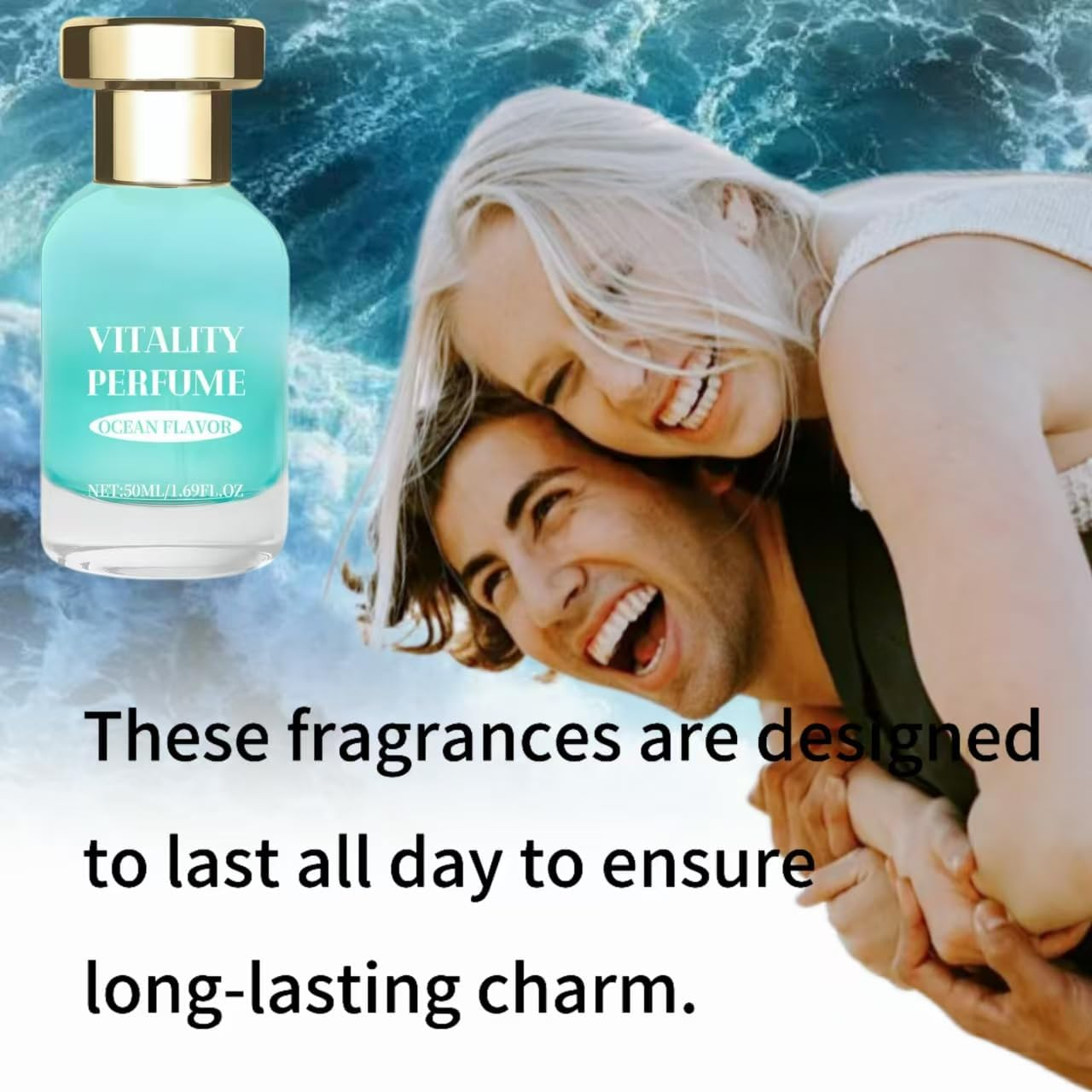 ROXELIS Ocean Vitality Perfume for Men, Lively and Rich Ocean Fruity Aroma, Exudes Wantonly, Releasing a Unique Fragrance, with Charming-Charm (1) image number 5