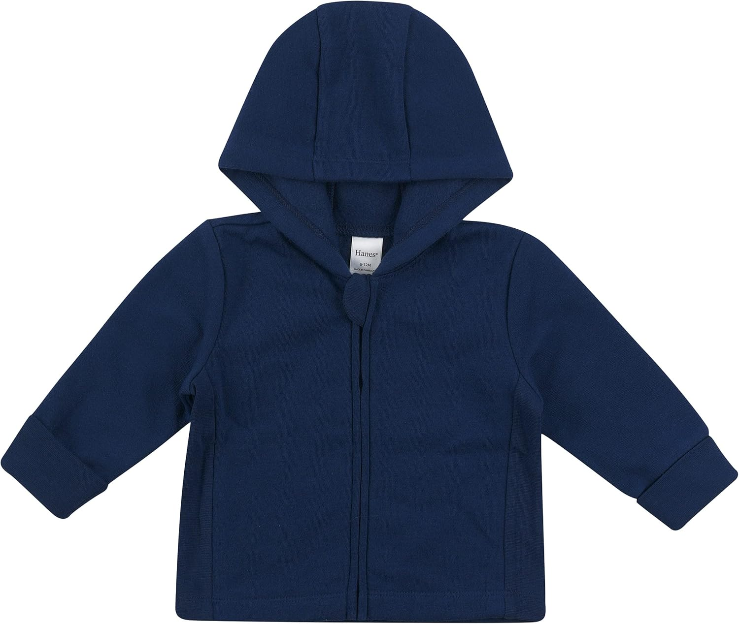 Hanes Baby Zip, Ultimate Zippin Soft Fleece Hoodie for Boys & Girls image number 2