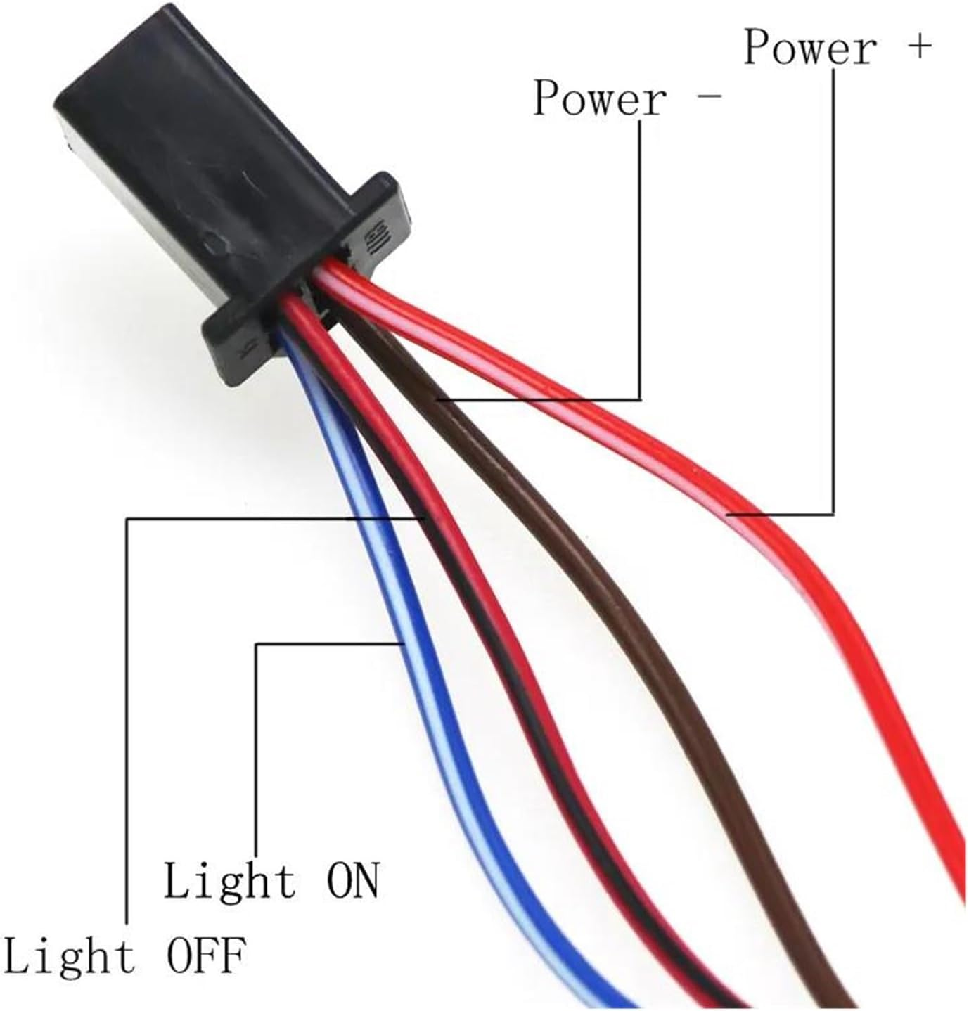 Motorcycle Handlebar Switch Motolovee Motorbike Handlebar Mount Push Button Start Kill on off Headlight Fog Light Switch 12V Motorcycle Switches image number 3