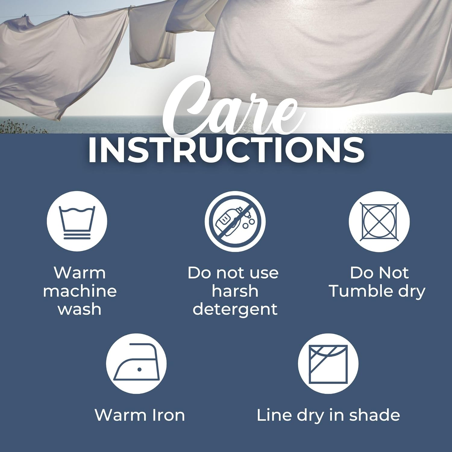 Dreamaker 2 Pack European Pillowcase (65 X 65Cm) 100% Cotton Lightweight & High Breathability Summer Pillow Cover Ultra Soft Bedding Crisp and Cool Feel Bed Decorative Pillow Cushion - Mabel image number 2