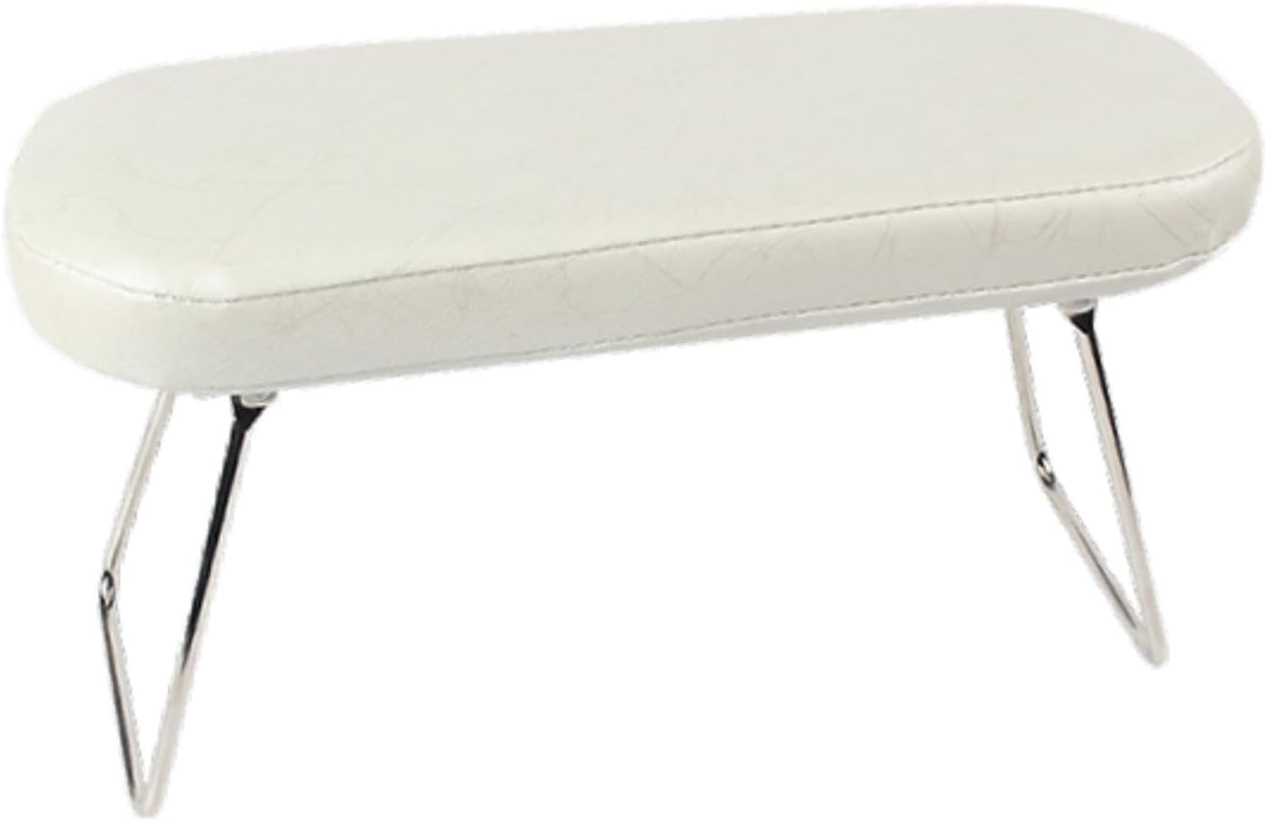 Perfeclan Salon Nail Art Hand Rest Folding Leg Manicure Table Mat Nail Arm Rest Pillow Manicure Tool for Woman Nail Salon Nail Beginner, Pink