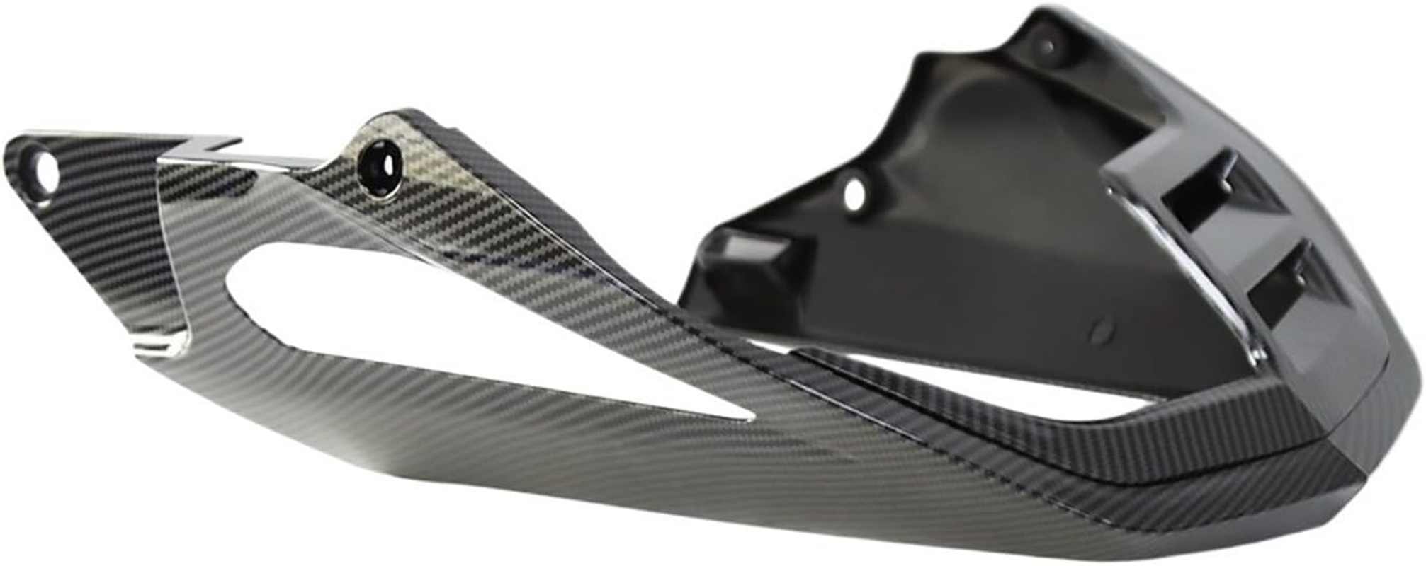 For CB650R 2019-2024 Motorcycle Belly Pan Engine Spoiler Lower Fairing Frame Panel Protector Compatible with CBR 650 R 650R(Carbon Fiber Color) - Carbon Fiber Color image number 5