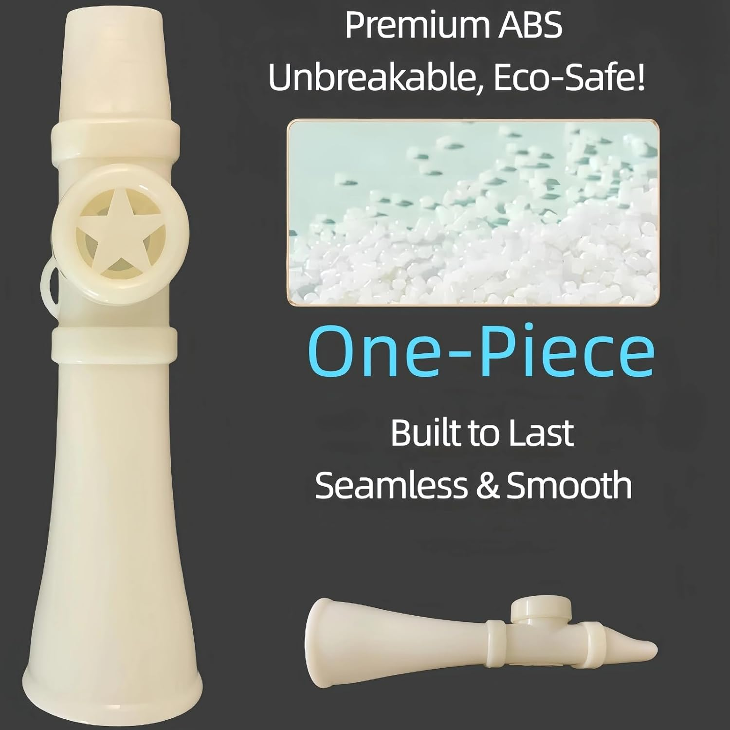 Professional Kazoo Musical Instruments for Adults, Lightweight and Portable, Easy to Learn, Great Sound for Guitar Ukulele Violin image number 3