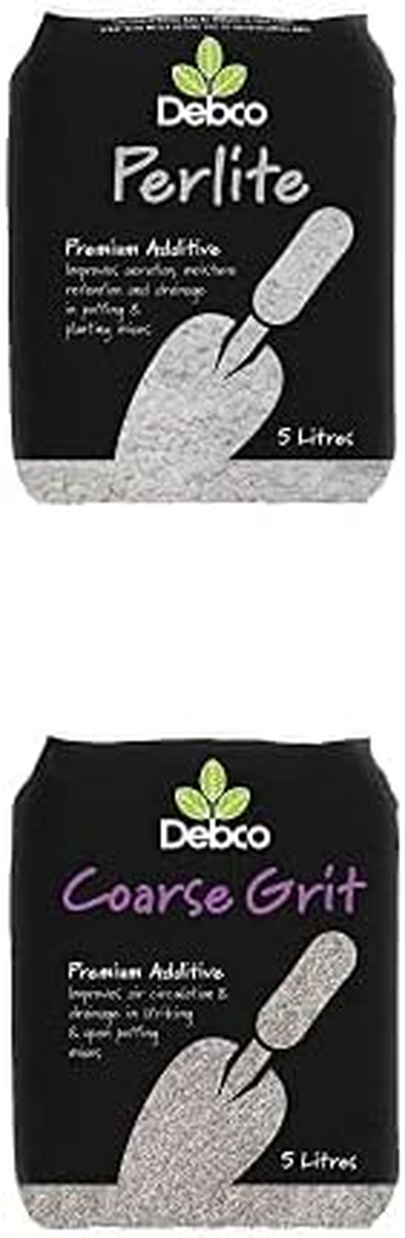 Debco Perlite Additive (5L) + Debco Coarse Grit Premium Additive (5 L)