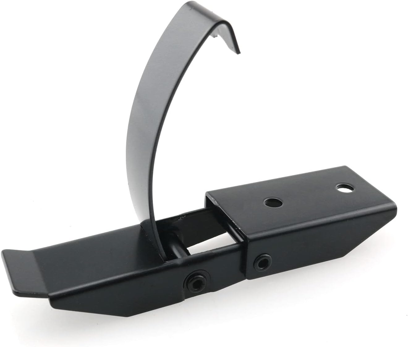 Hjgarden 2Pcs 304 Stainless Steel Draw Toggle Latch with Spring-Steel Hook, Spring Loaded Draw Toggle Clamp Clip Black Hasp Latch Catch Clasp image number 5