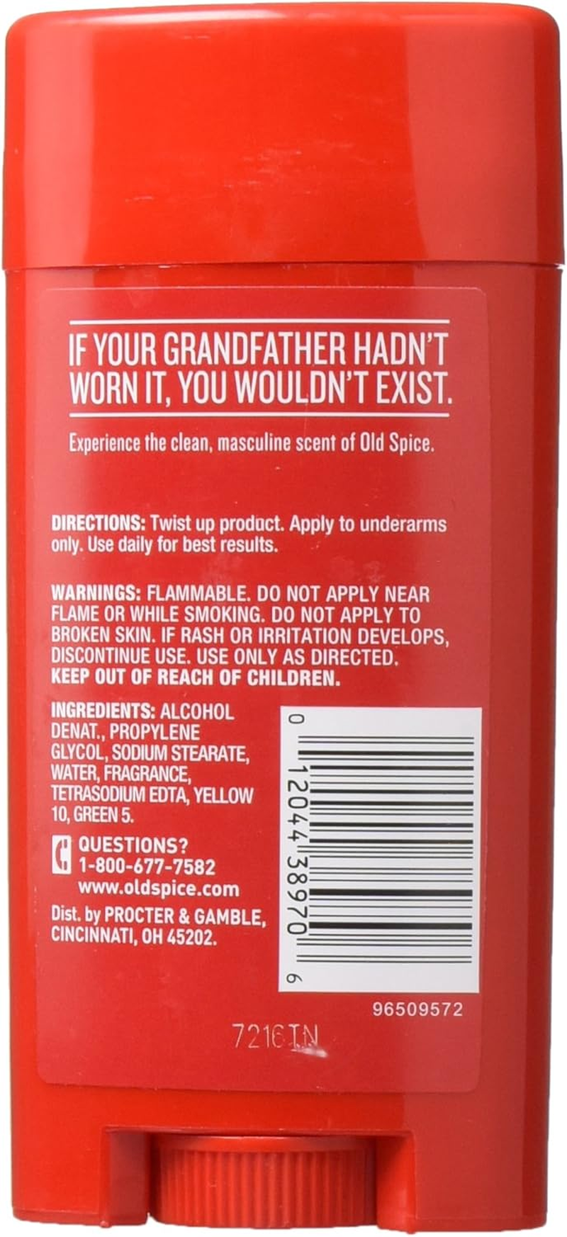 Old Spice Classic Deodorant Stick 92G image number 1