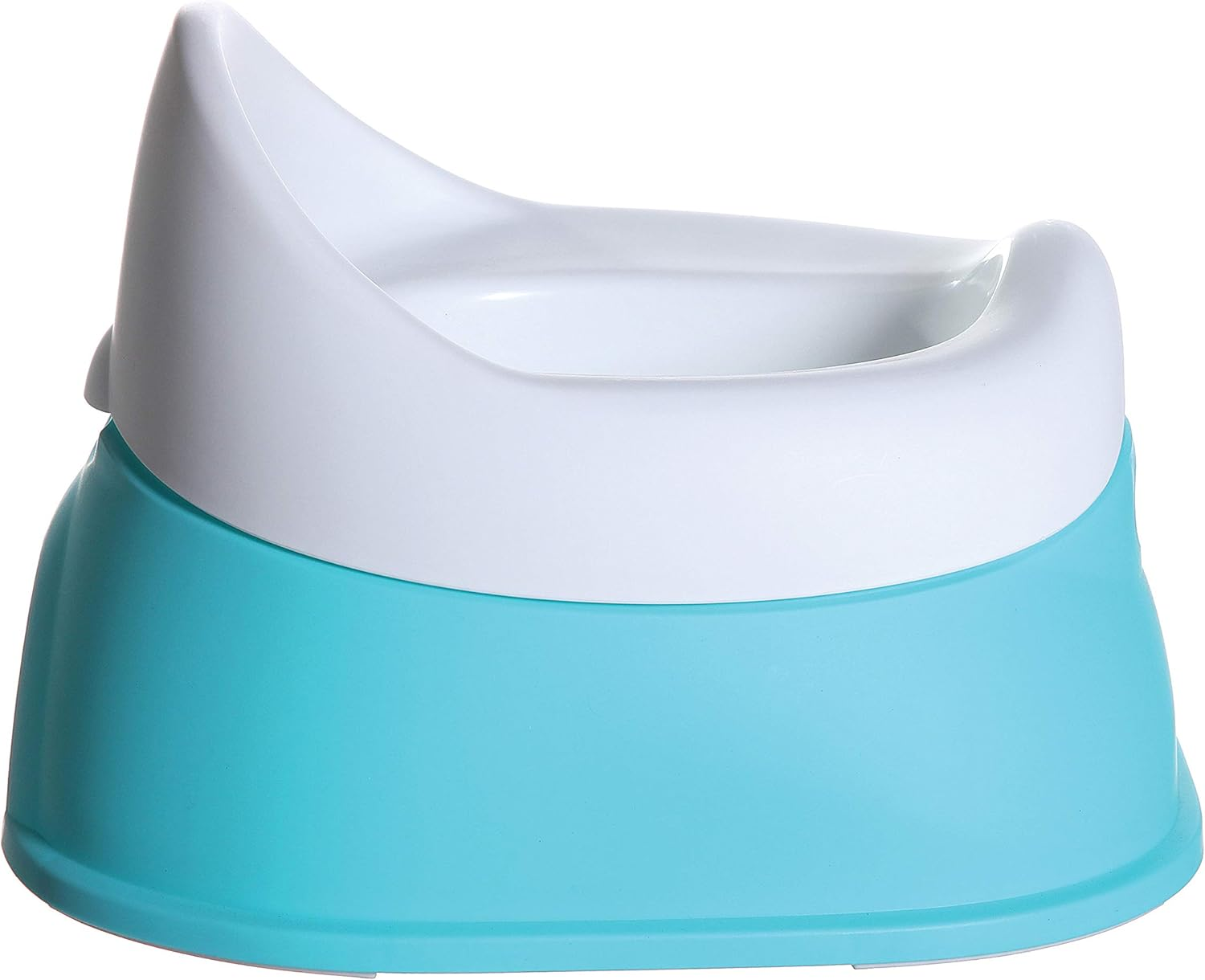 Dreambaby Ezy Potty Training Seat - Todllers Toilet Seat with Built-In Splash Guard, Slip-Resistant Base, and Removable Bowl - Perfect Size Travel Potty Chair for Toddlers 18 Months & above - Aqua - Aqua image number 5