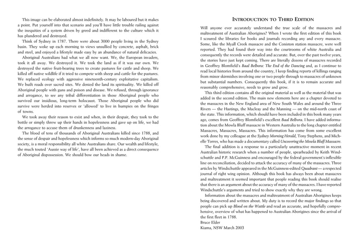 Blood on the Wattle - 3Rd Ed: Massacres and Maltreatment of Aboriginal Australians since 1788 image number 6